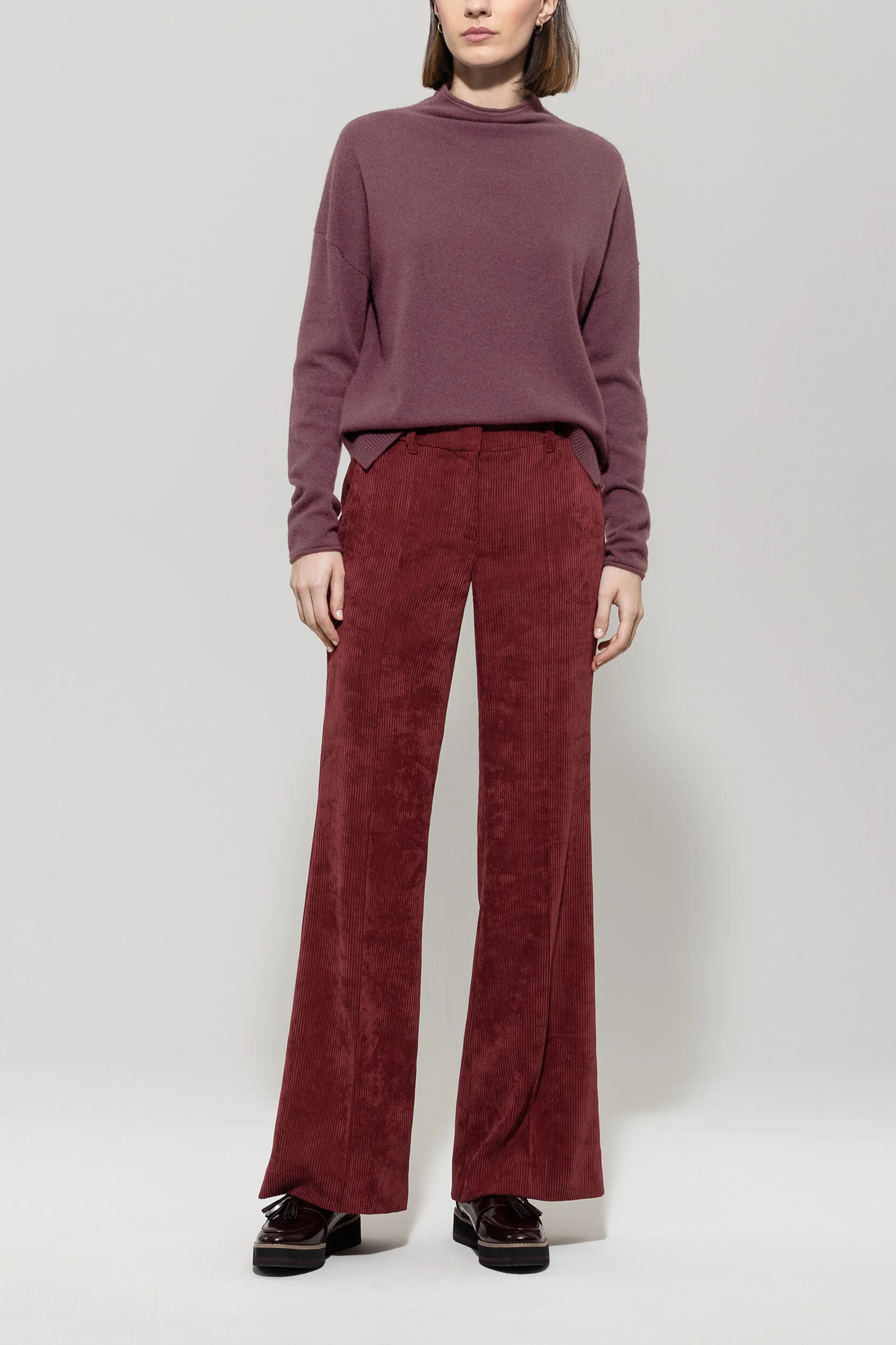 Pullover aus Kaschmir-Mix - heather - Standard