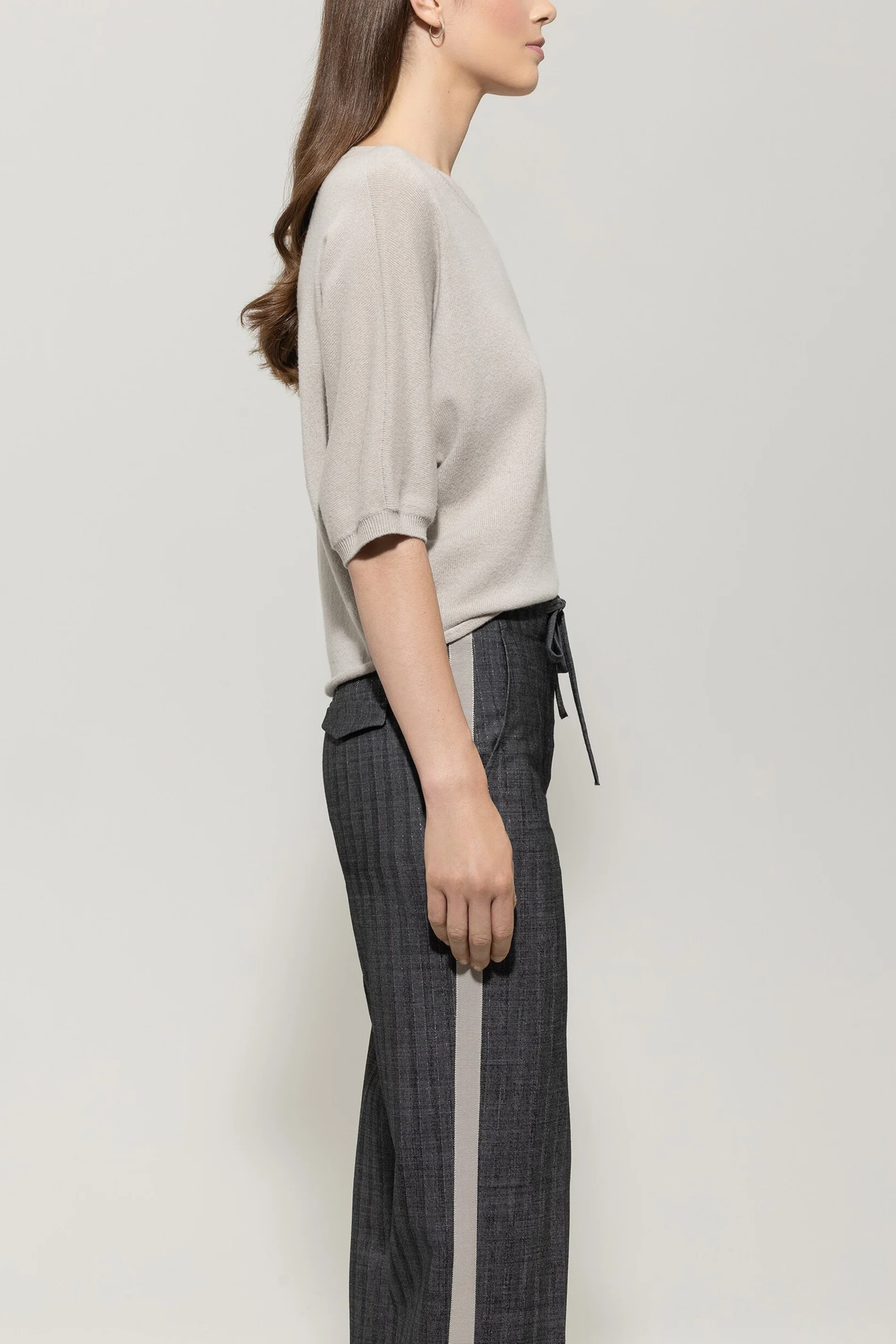 Pullover aus Kaschmir-Mix - oyster - Standard - Image 2