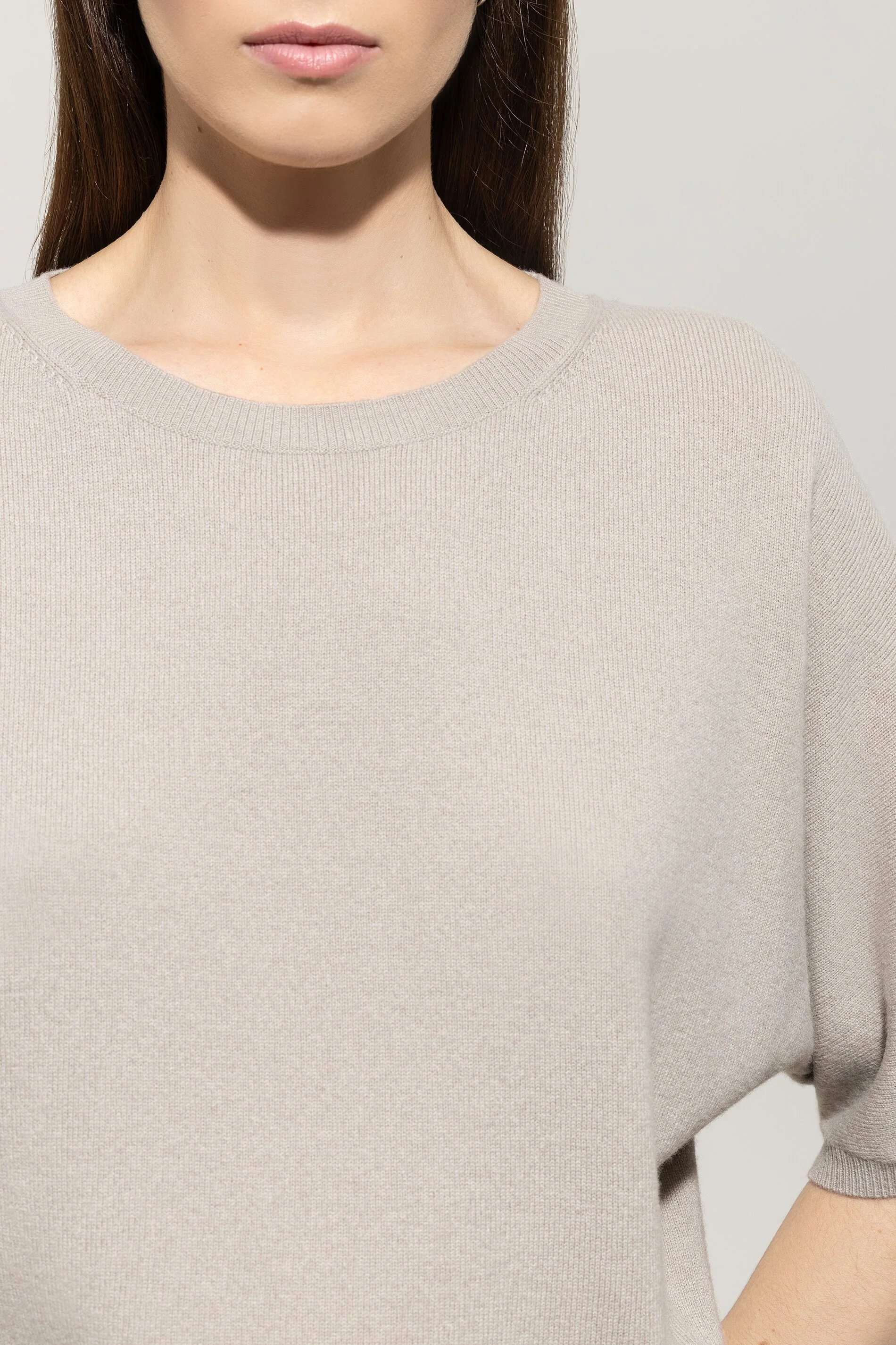 Pullover aus Kaschmir-Mix - oyster - Standard - Image 4