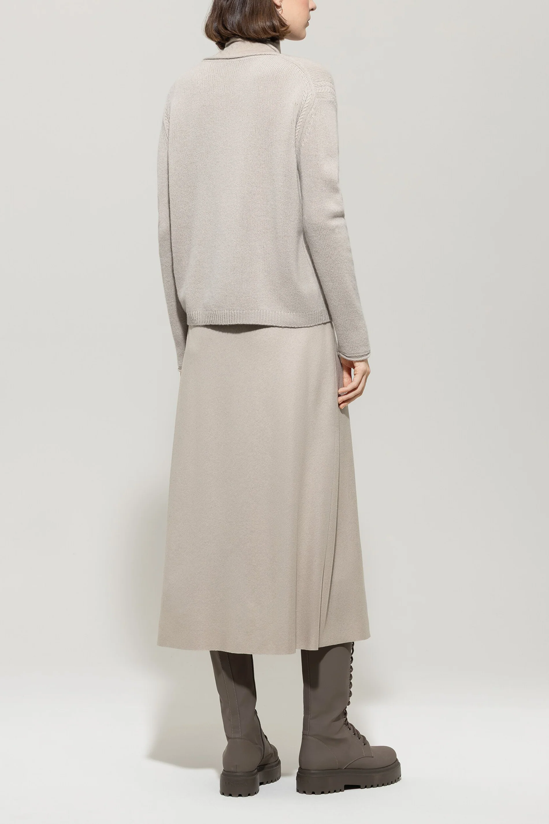Pullover aus Kaschmir-Mix - oyster - Standard - Image 3