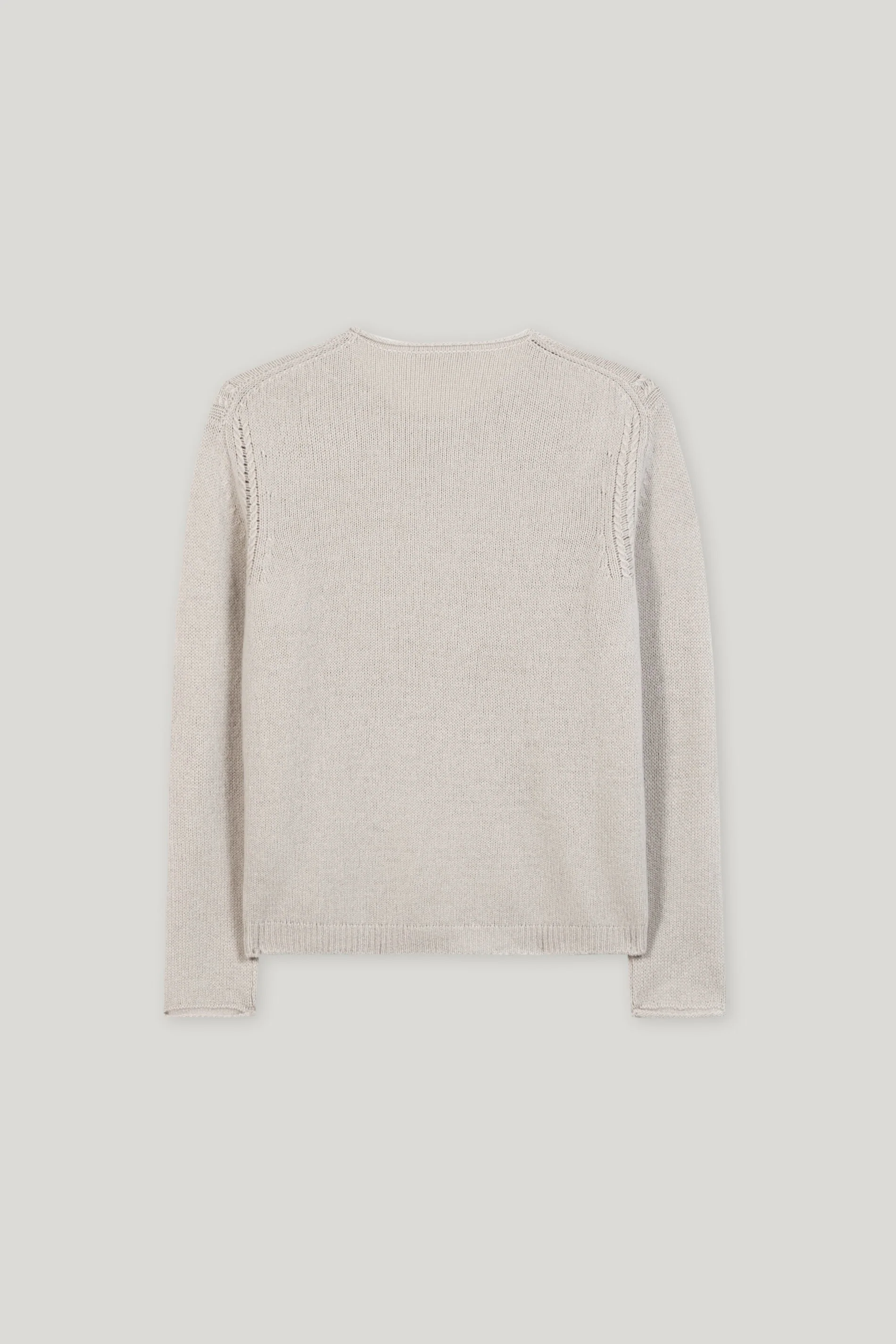 Pullover aus Kaschmir-Mix - oyster - Standard - Image 6