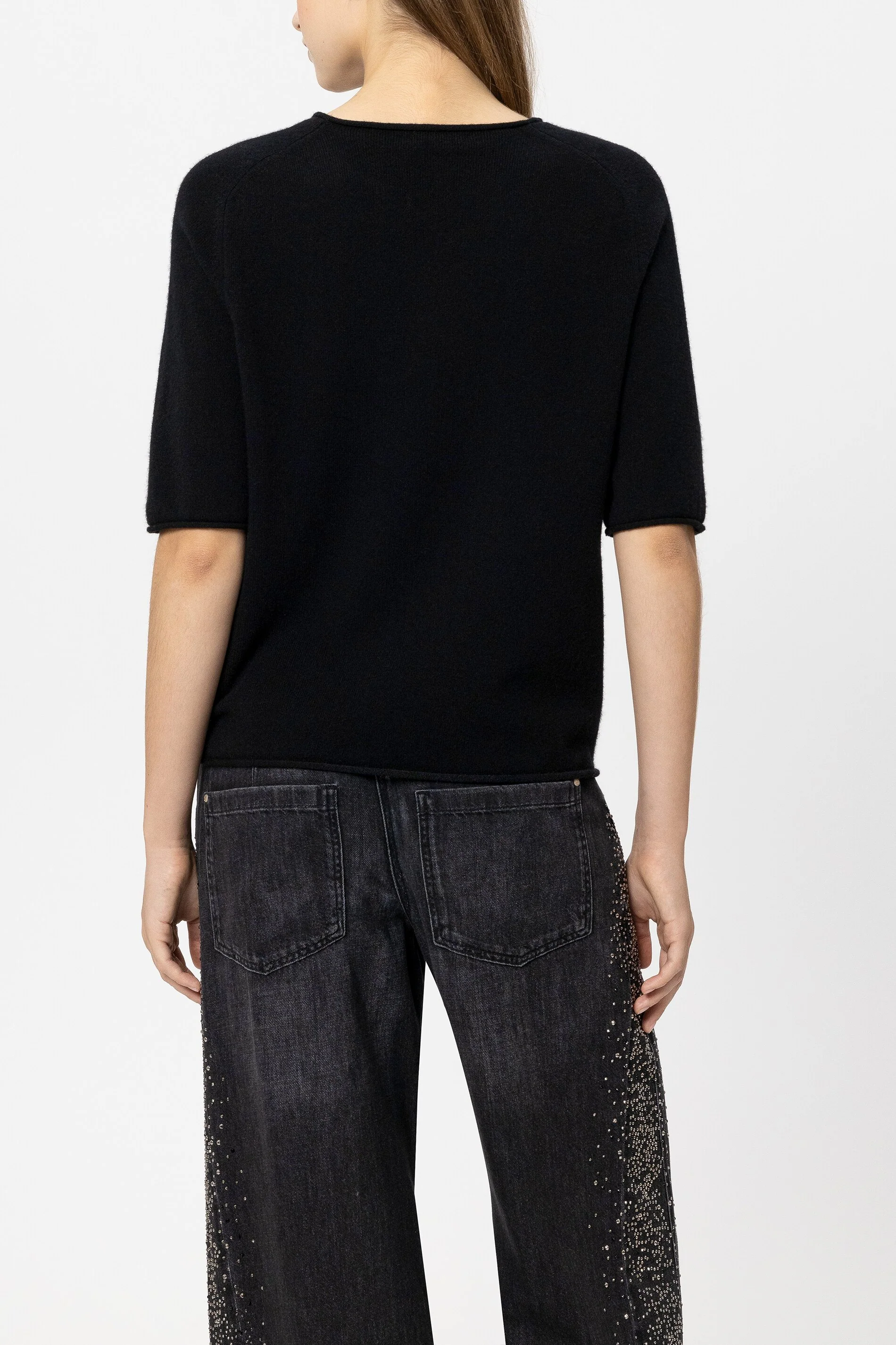 Pullover aus Kaschmir-Mix - pure black - Standard - Image 3