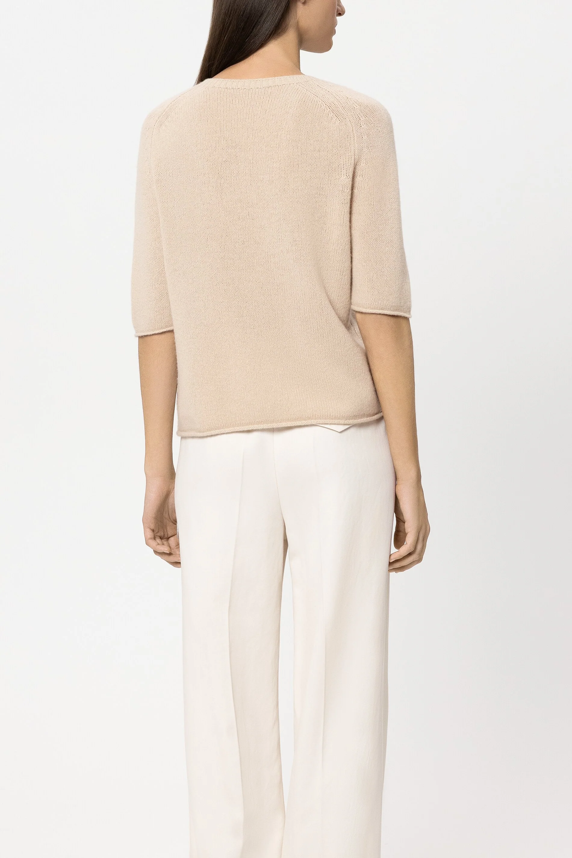 Pullover aus Kaschmir-Mix - soft camel - Standard - Image 3