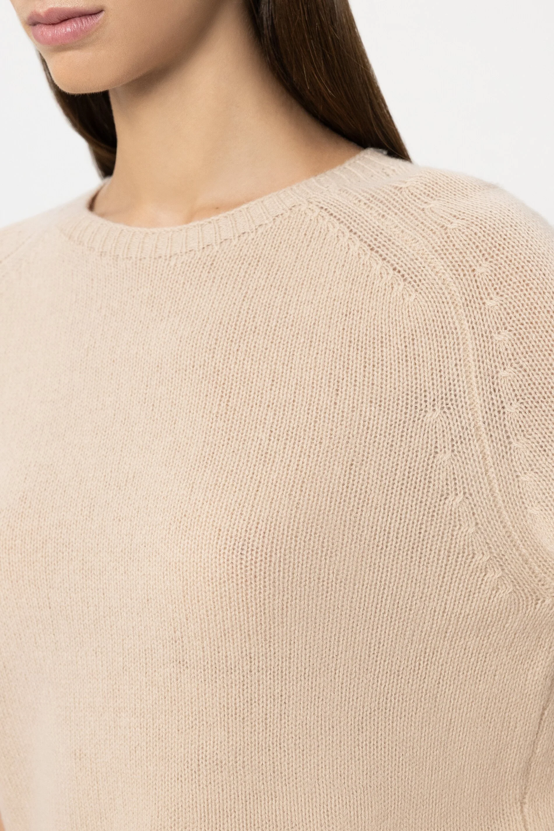 Pullover aus Kaschmir-Mix - soft camel - Standard - Image 4