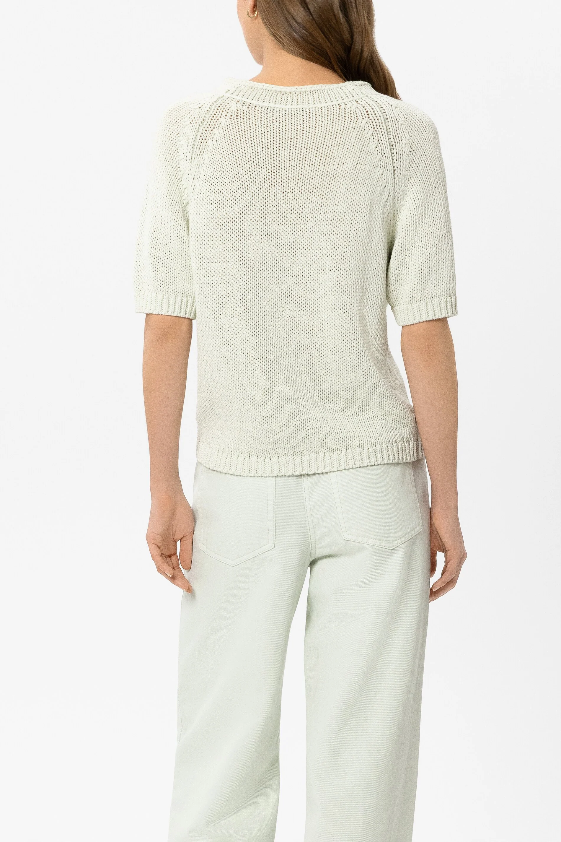 Pullover aus Leinen-Mix - pistachio - Standard - Image 3