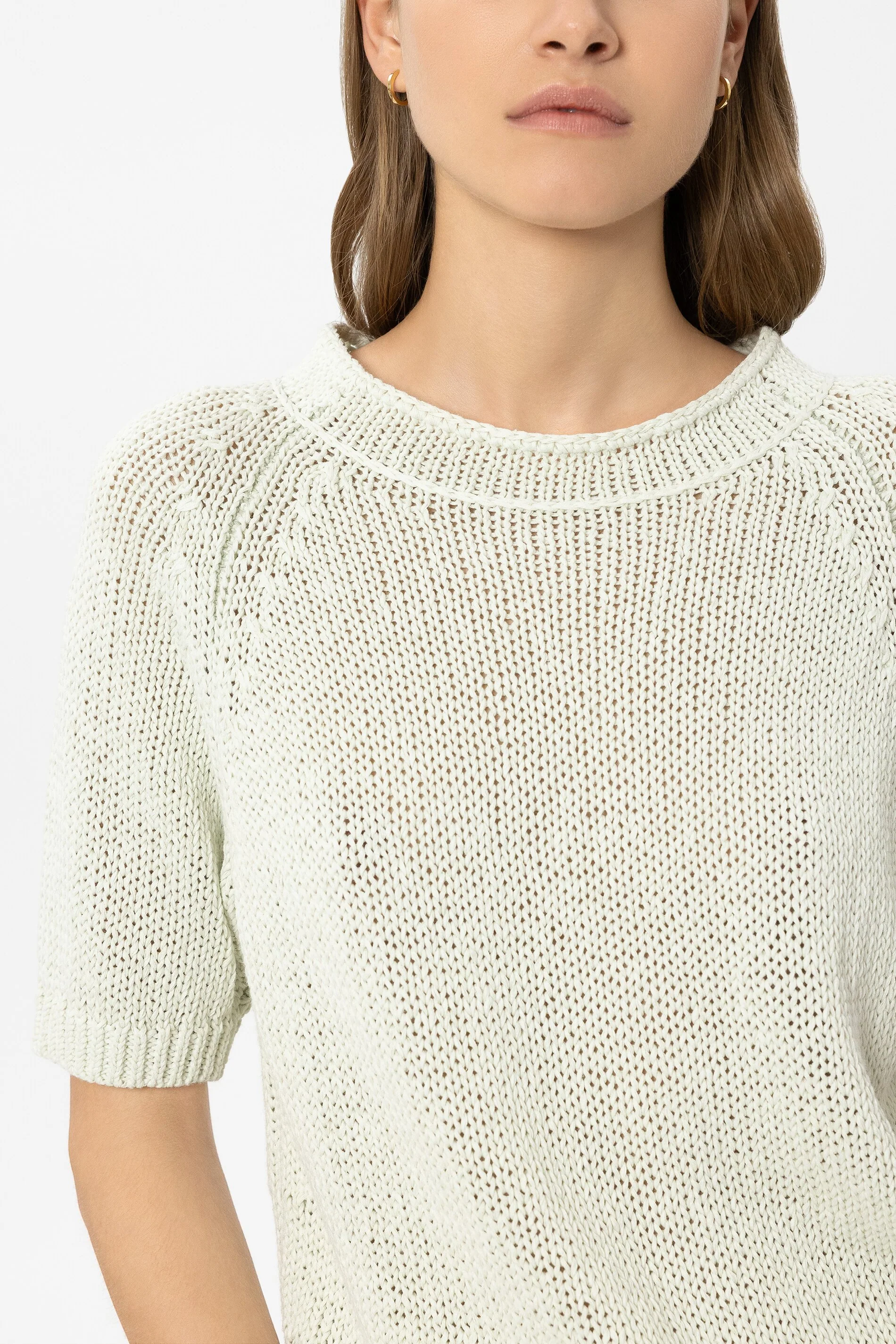 Pullover aus Leinen-Mix - pistachio - Standard - Image 4
