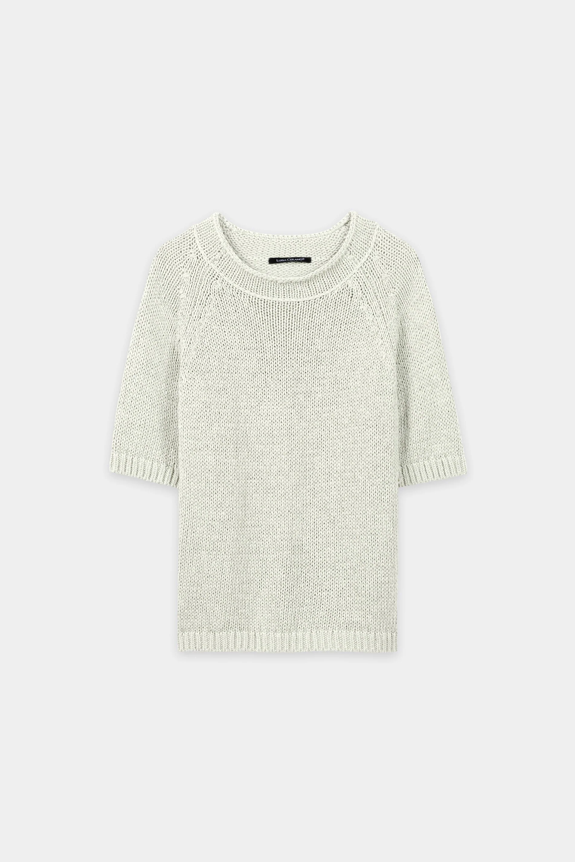 Pullover aus Leinen-Mix - pistachio - Standard - Image 5