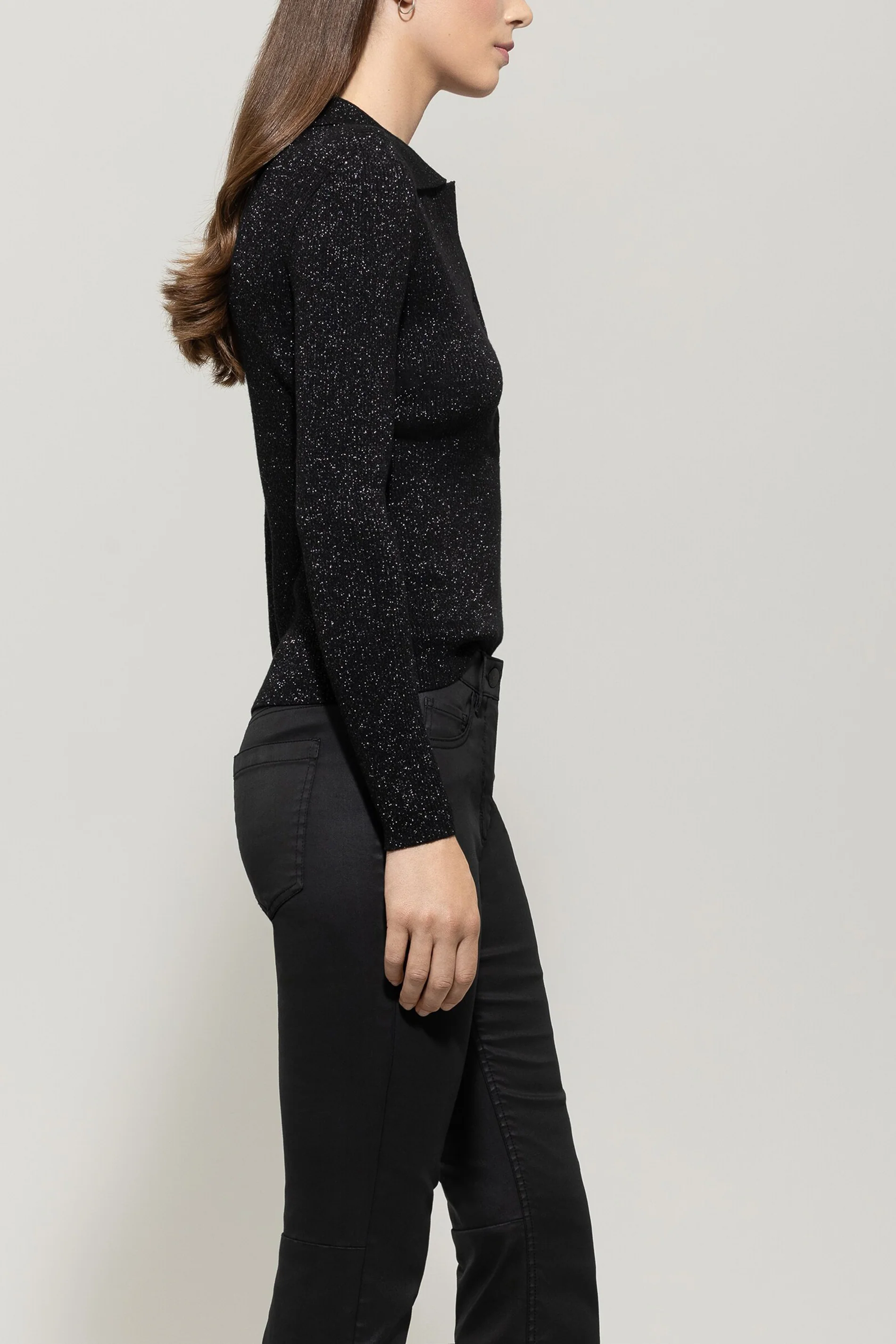 Pullover aus Woll-Mix - deep black - Standard - Image 2