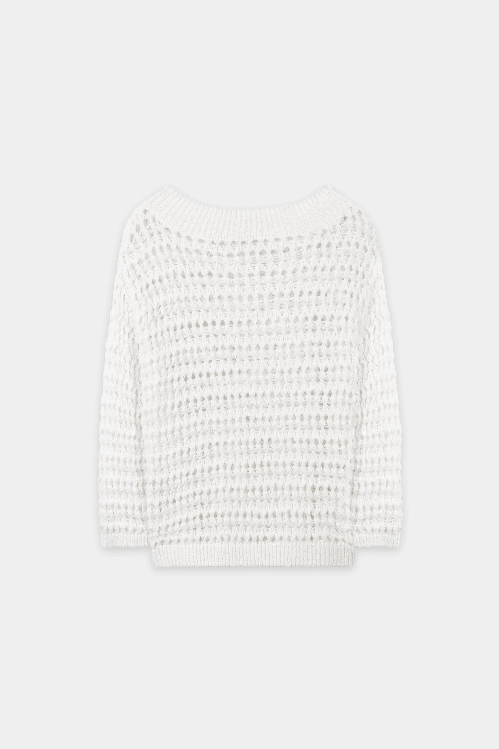Pullover in Crochet-Optik - white - Standard - Image 6