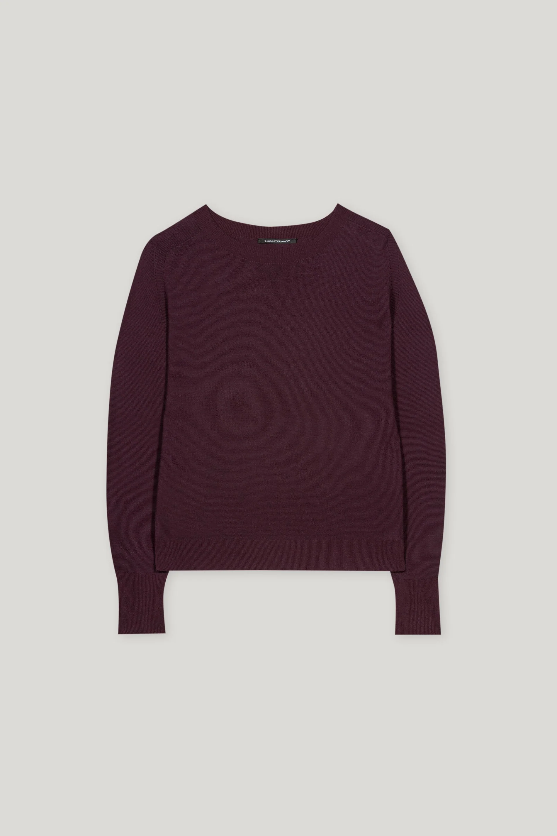 Pullover in Links-Struktur - burgundy - Standard - Image 5