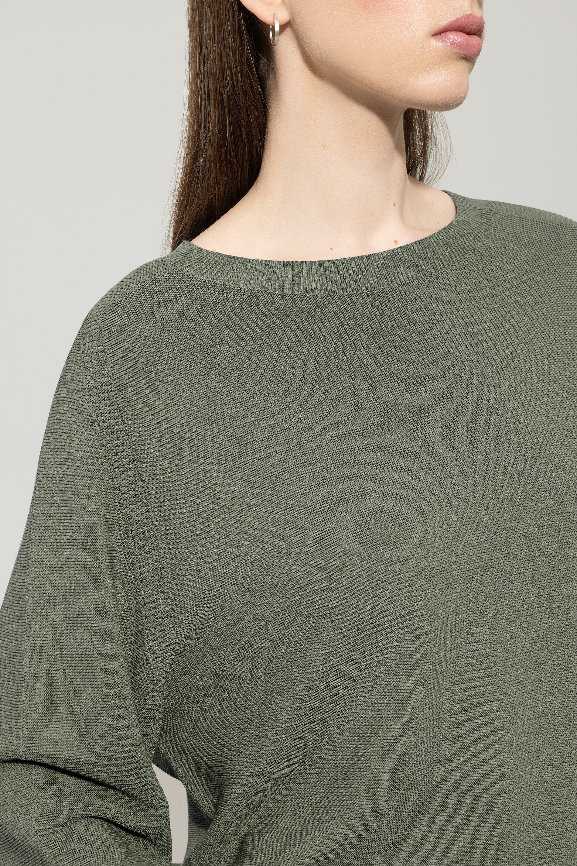 Pullover in Links-Struktur - cool khaki - Standard - Image 4
