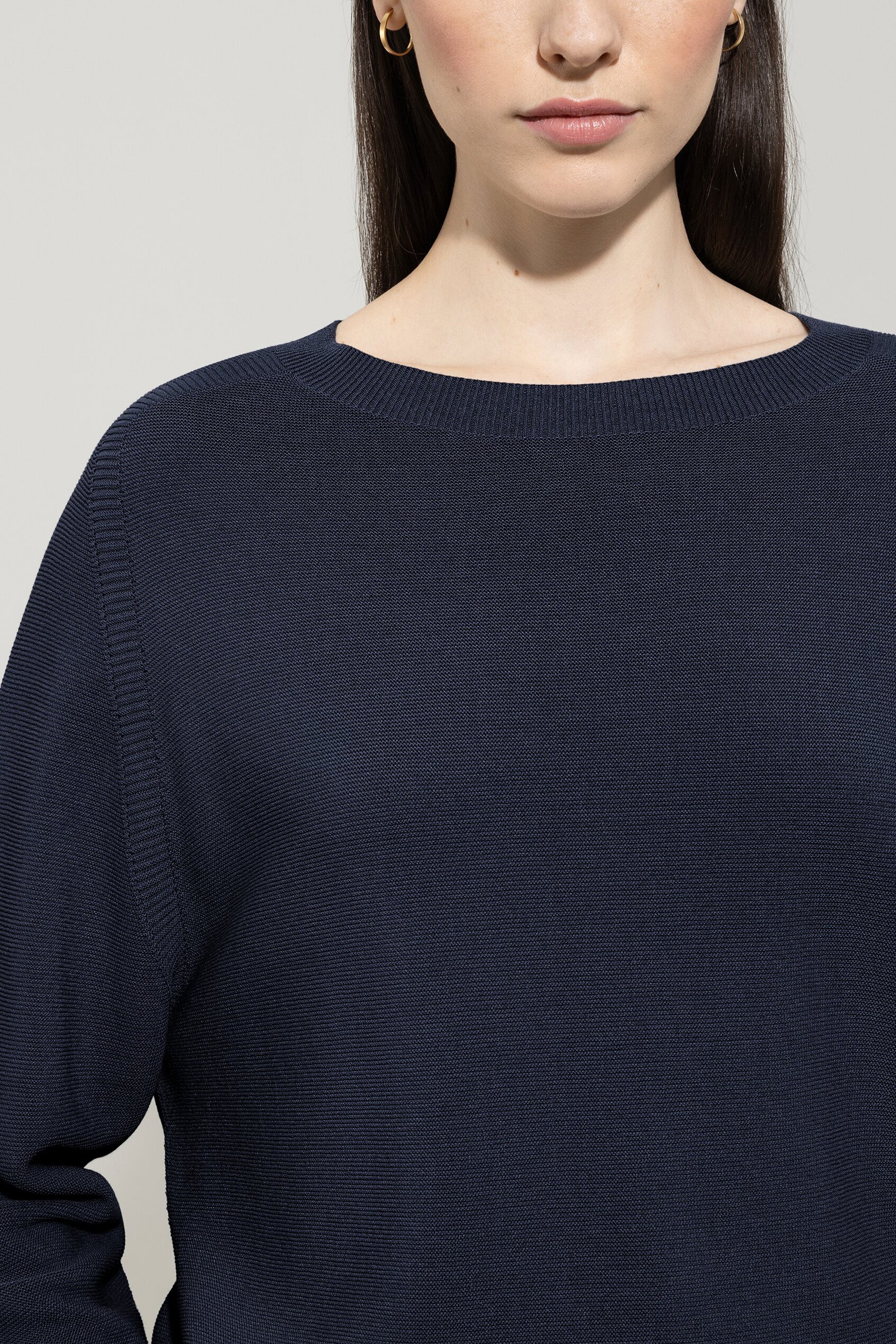 Pullover in Links-Struktur - dark blue - Standard - Image 4