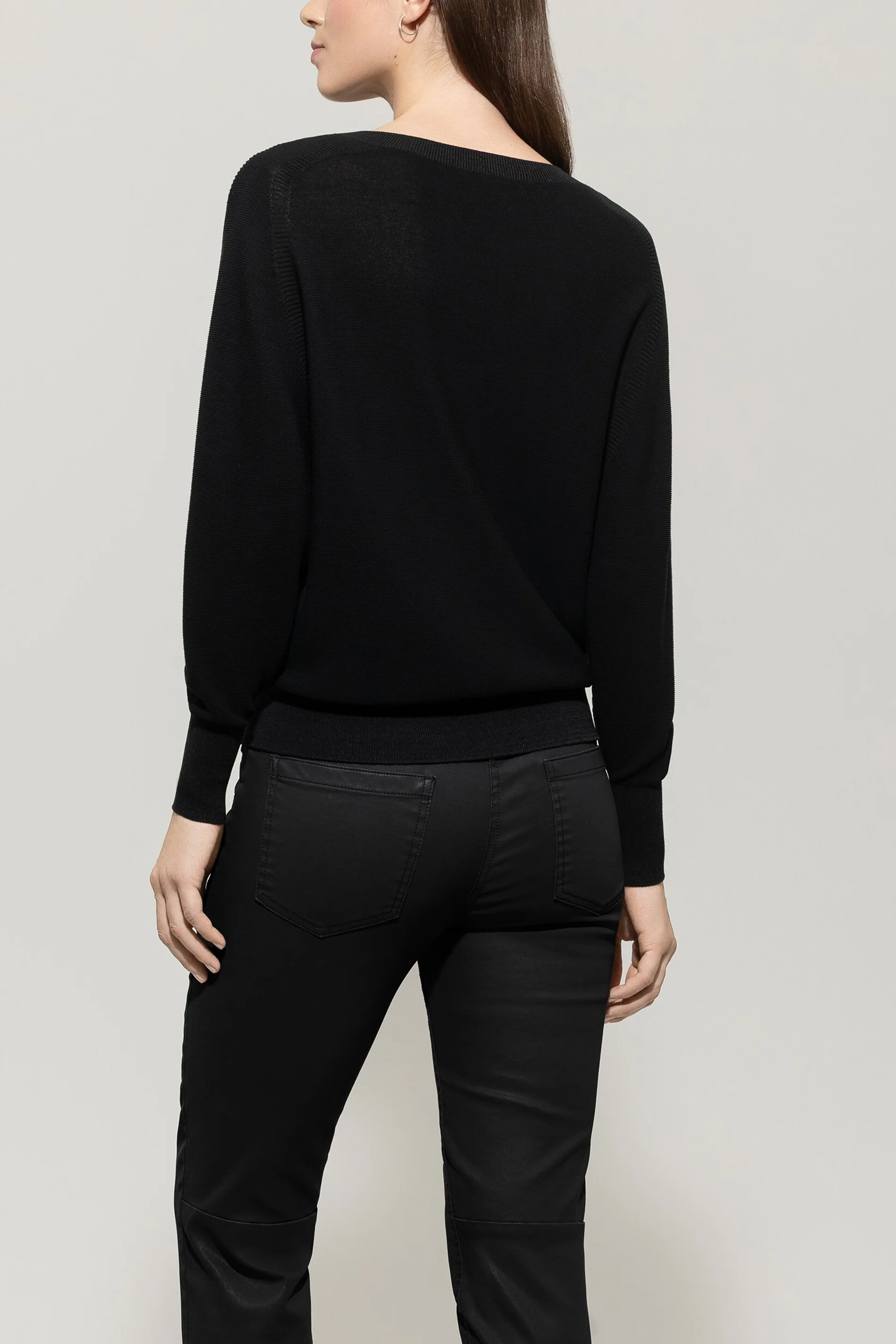 Pullover in Links-Struktur - deep black - Standard - Image 3