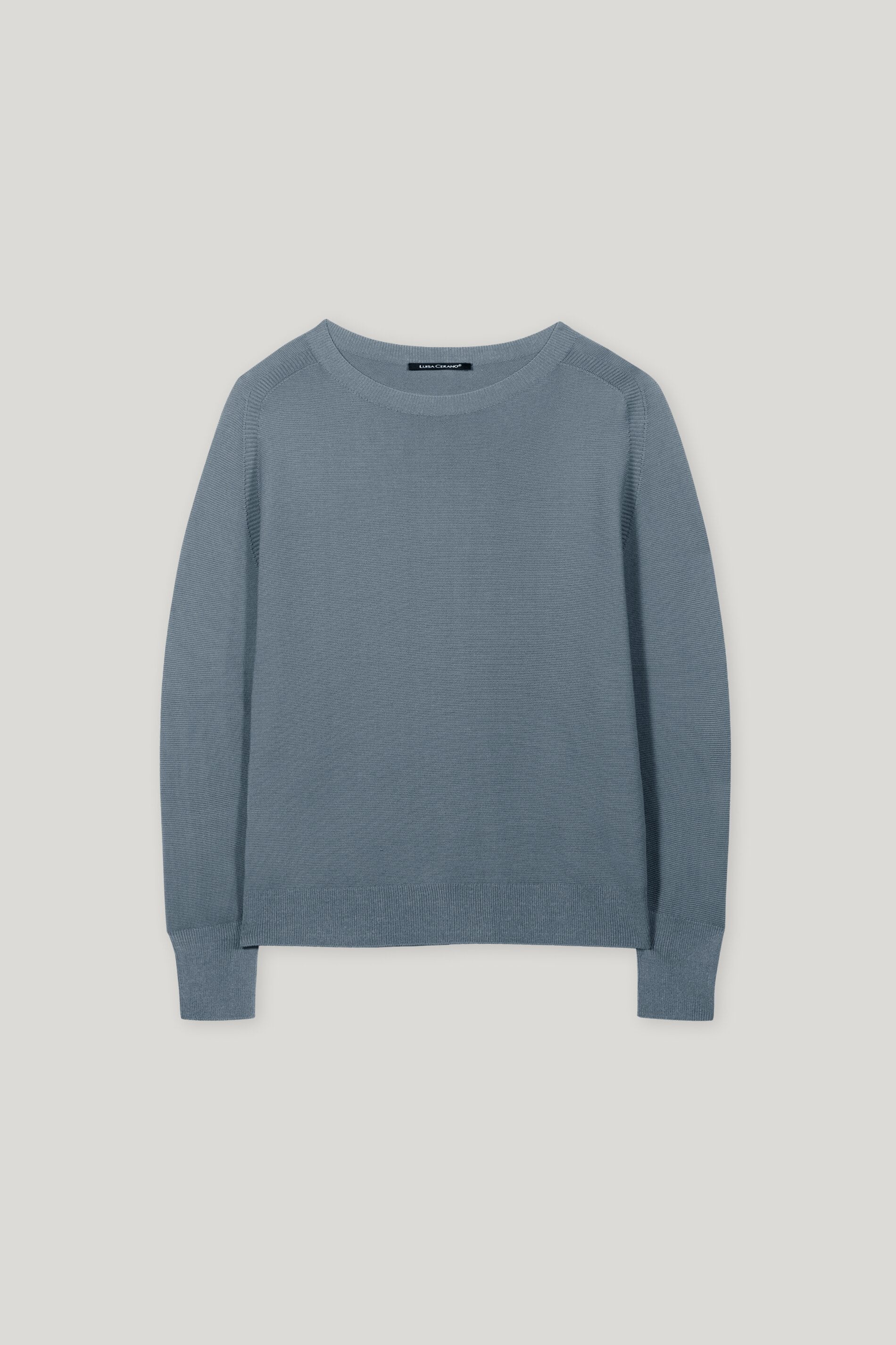 Pullover in Links-Struktur - greyish blue - Standard - Image 5