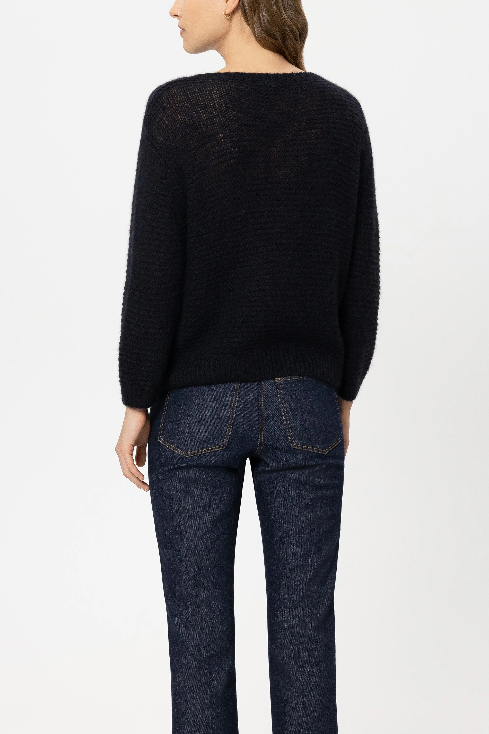 Pullover in Links-Struktur - navy blue - Standard - Image 3