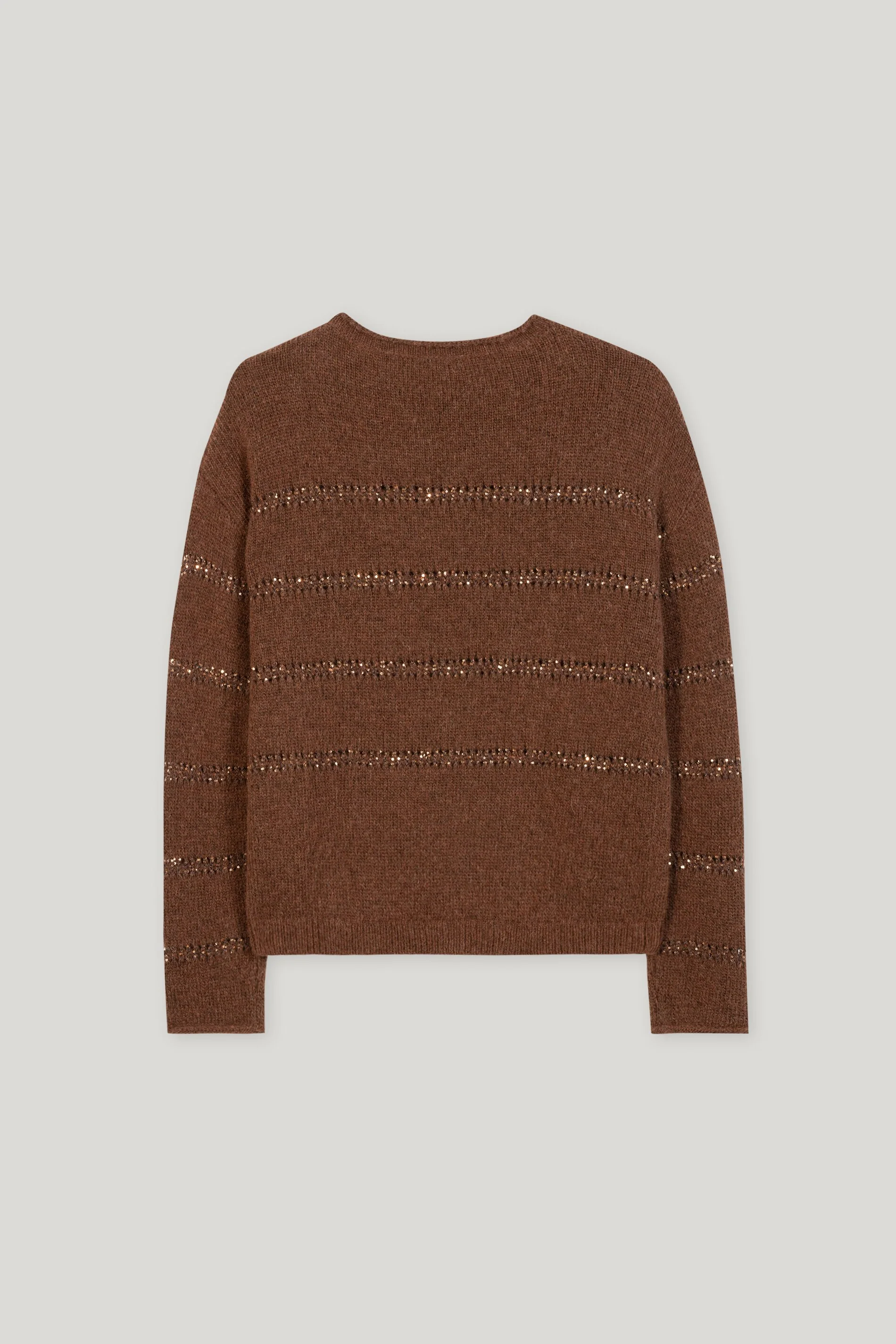 Pullover in Streifen-Optik - walnut - Standard - Image 6