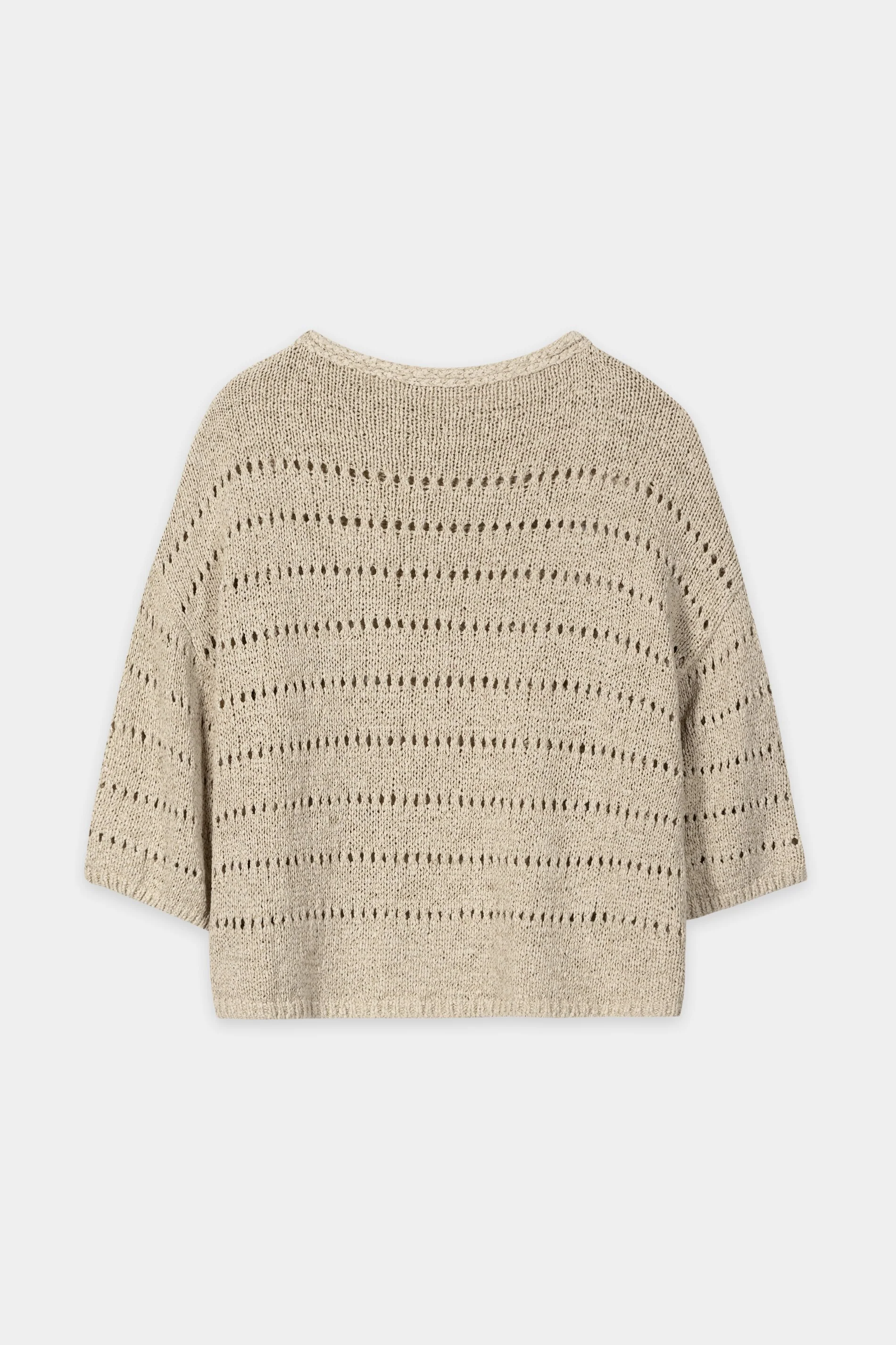 Pullover mit Ajour-Muster - sand - Standard - Image 6