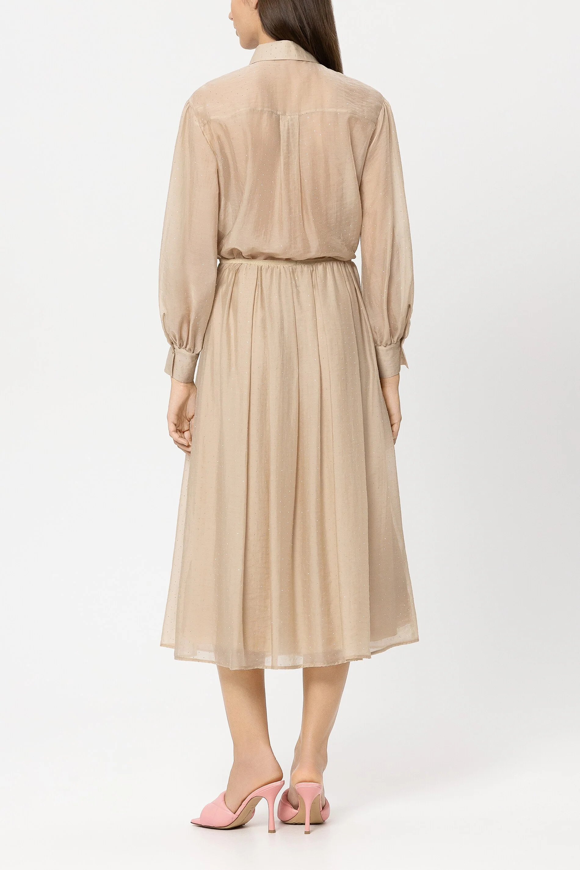 Rock mit Glitzersteinen - soft camel - Standard - Image 3