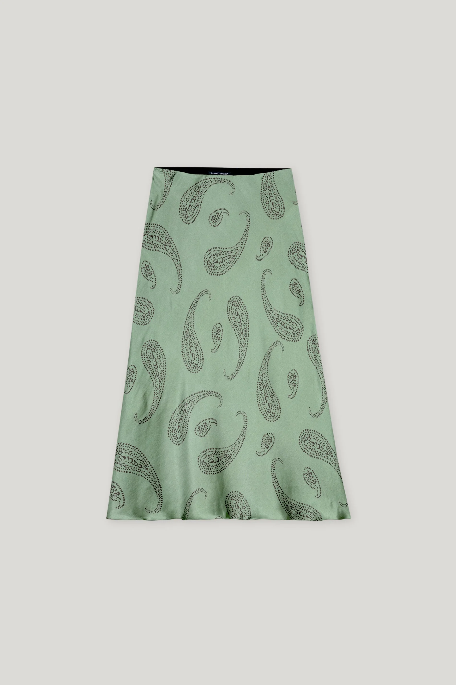 Rock mit Paisley-Print - salbei - Standard - Image 5
