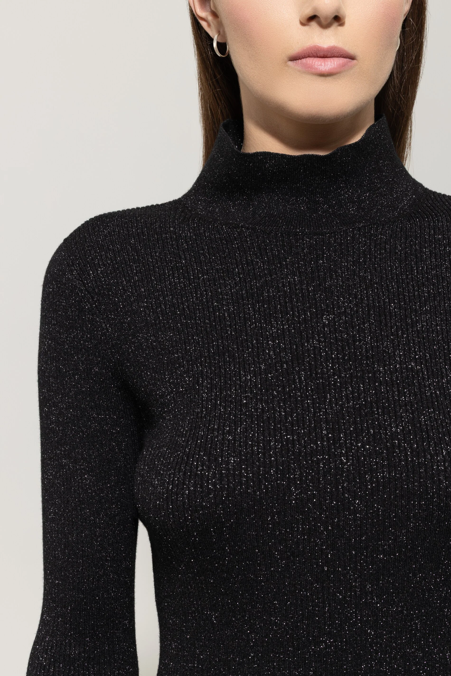 Rollkragen-Pulli aus Woll-Mix - deep black - Standard - Image 4