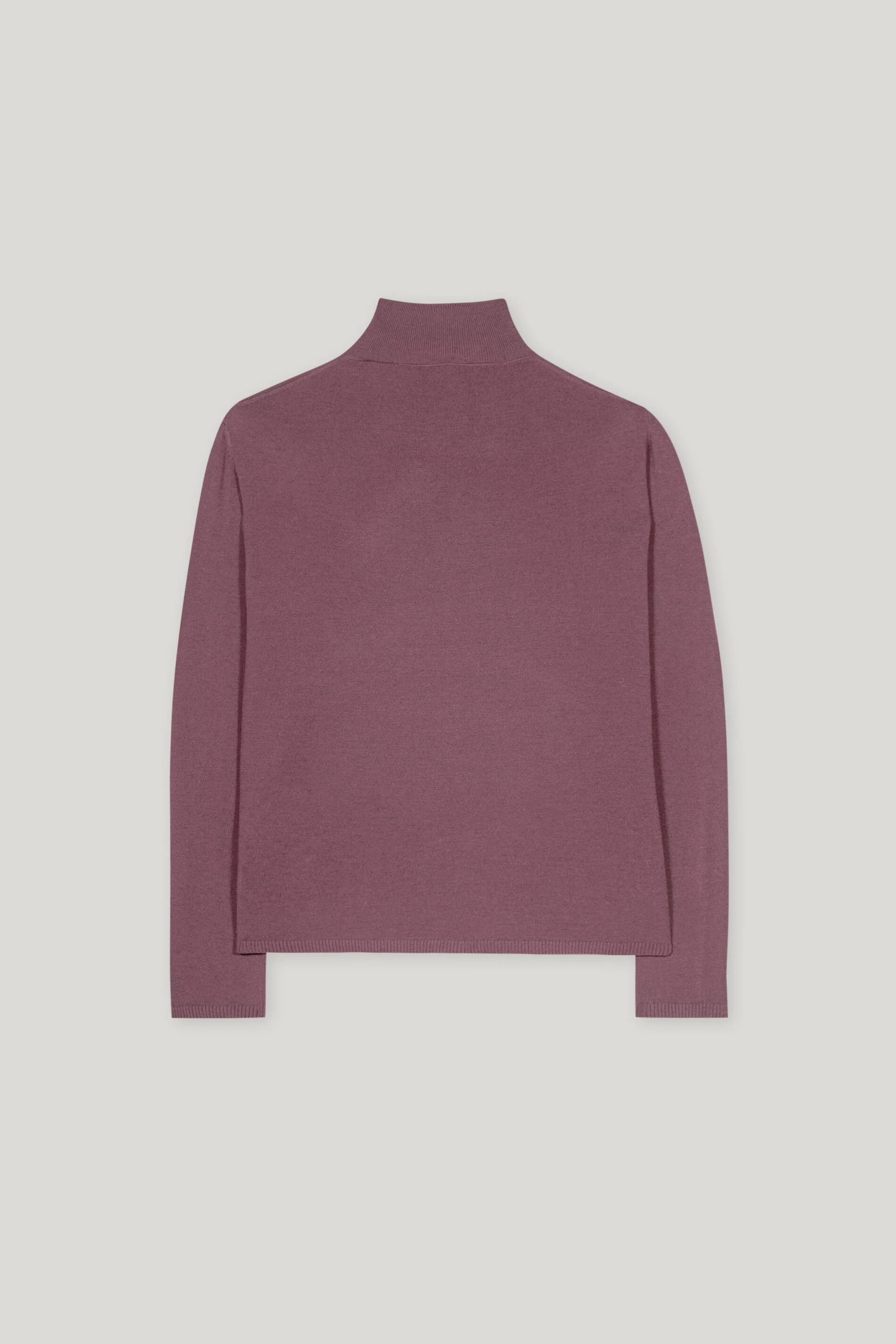 Rollkragen-Pulli aus Woll-Mix - heather - Standard - Image 6