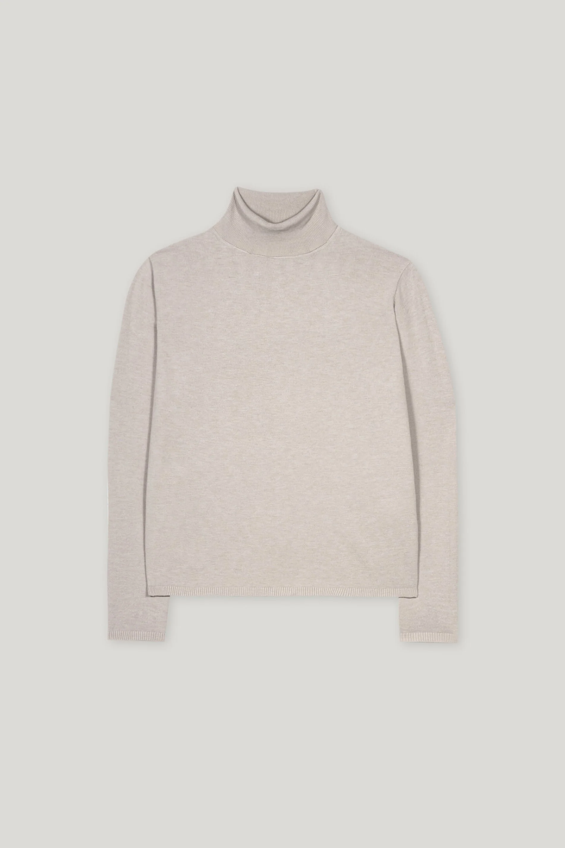 Rollkragen-Pulli aus Woll-Mix - oyster - Standard - Image 5