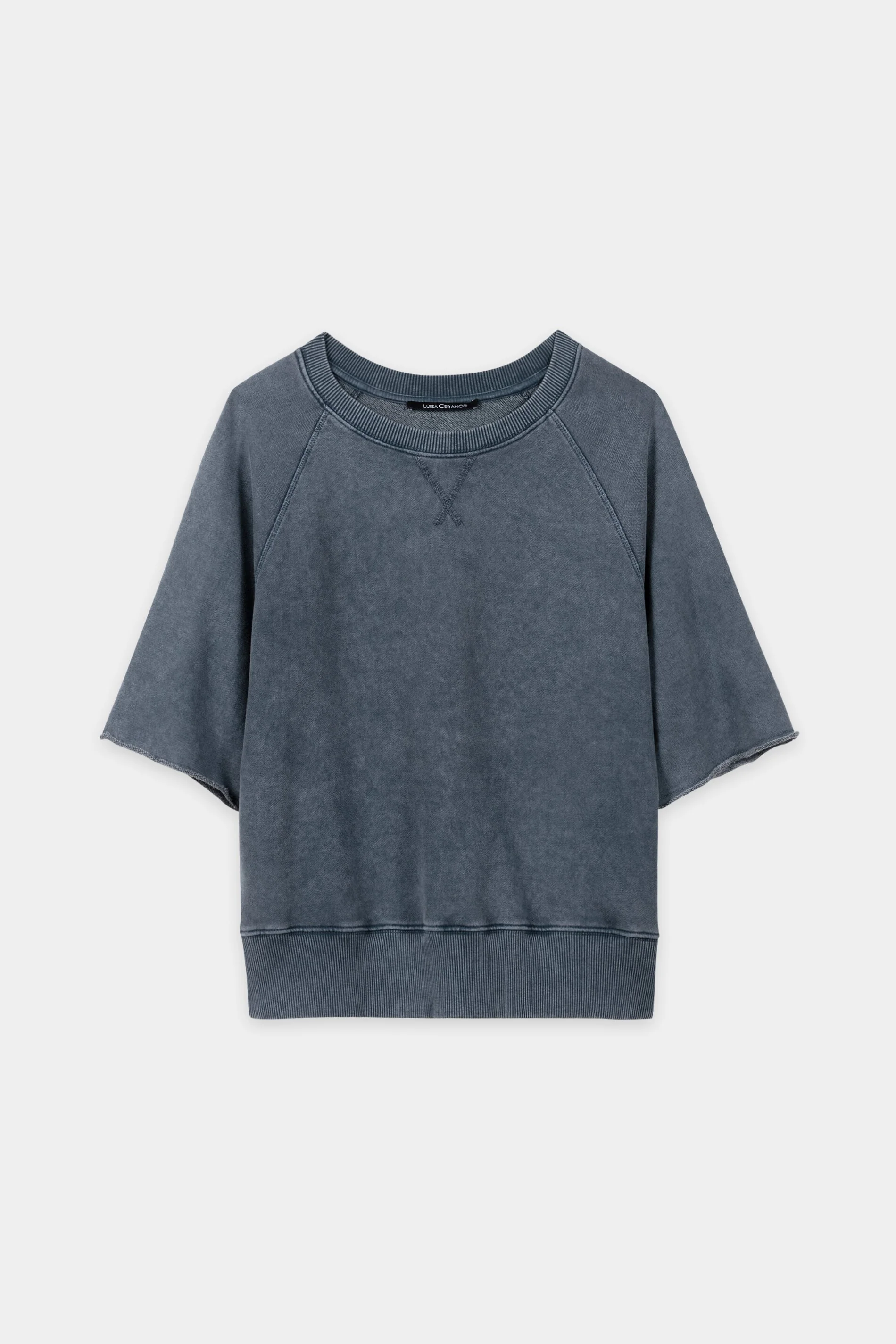Rundhals-Sweatshirt - tinted blue - Standard - Image 5
