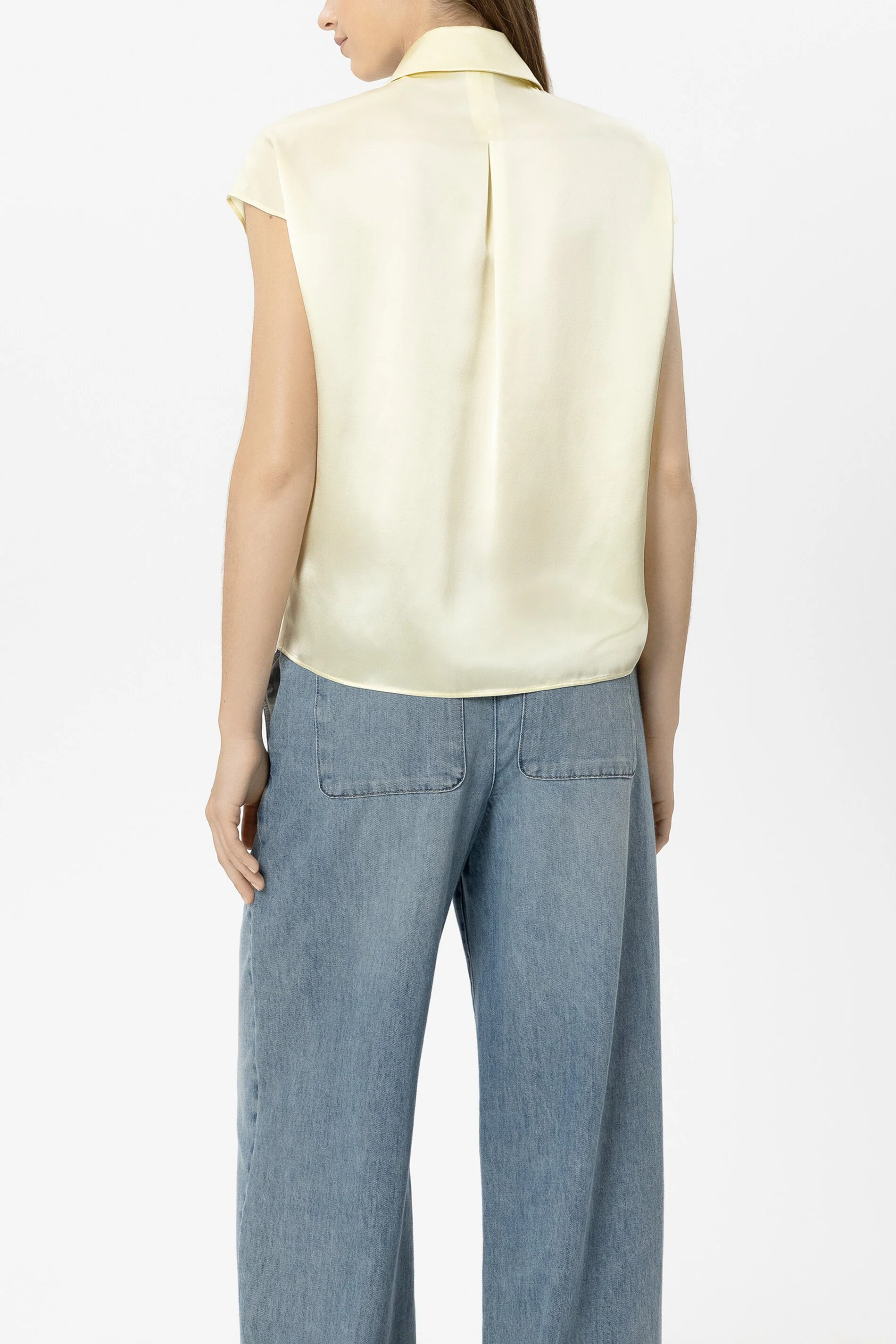 Seiden-Top - citron - Standard - Image 3