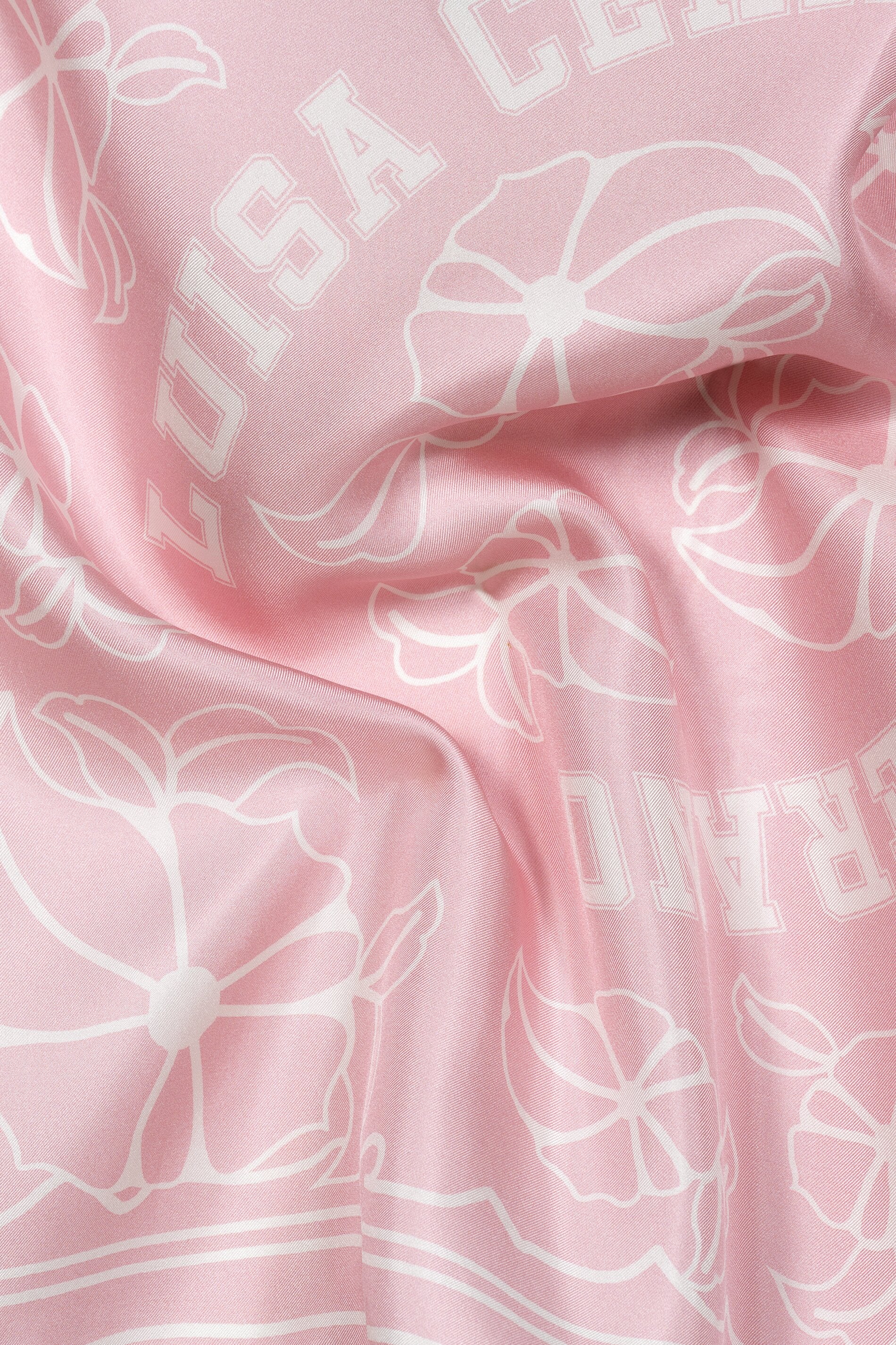 Seidentuch mit Flower-Print - creamy blush / cream - Standard - Image 3