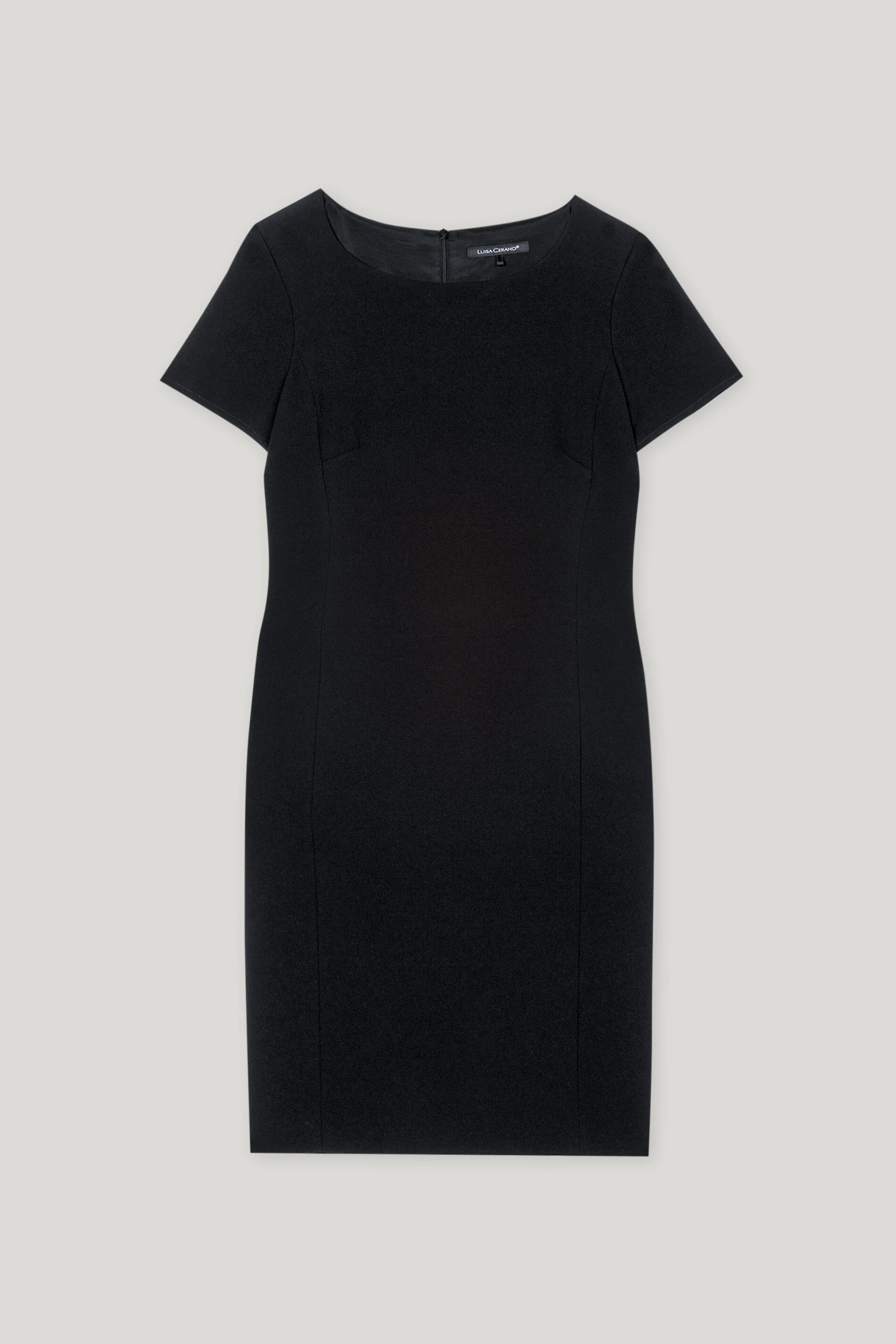 Shiftdress aus Techno Sablé - black - Standard - Image 5