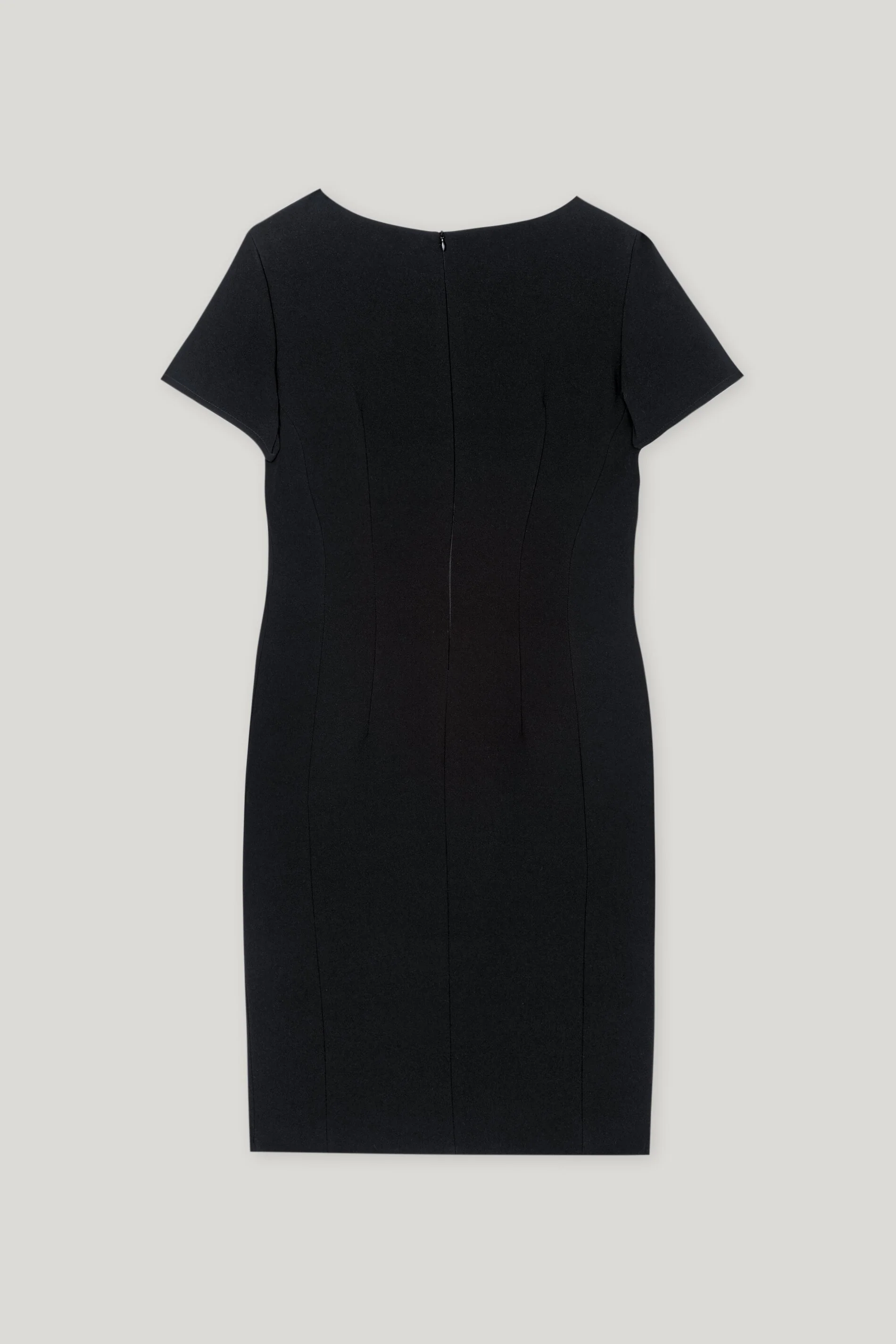 Shiftdress aus Techno Sablé - black - Standard - Image 6