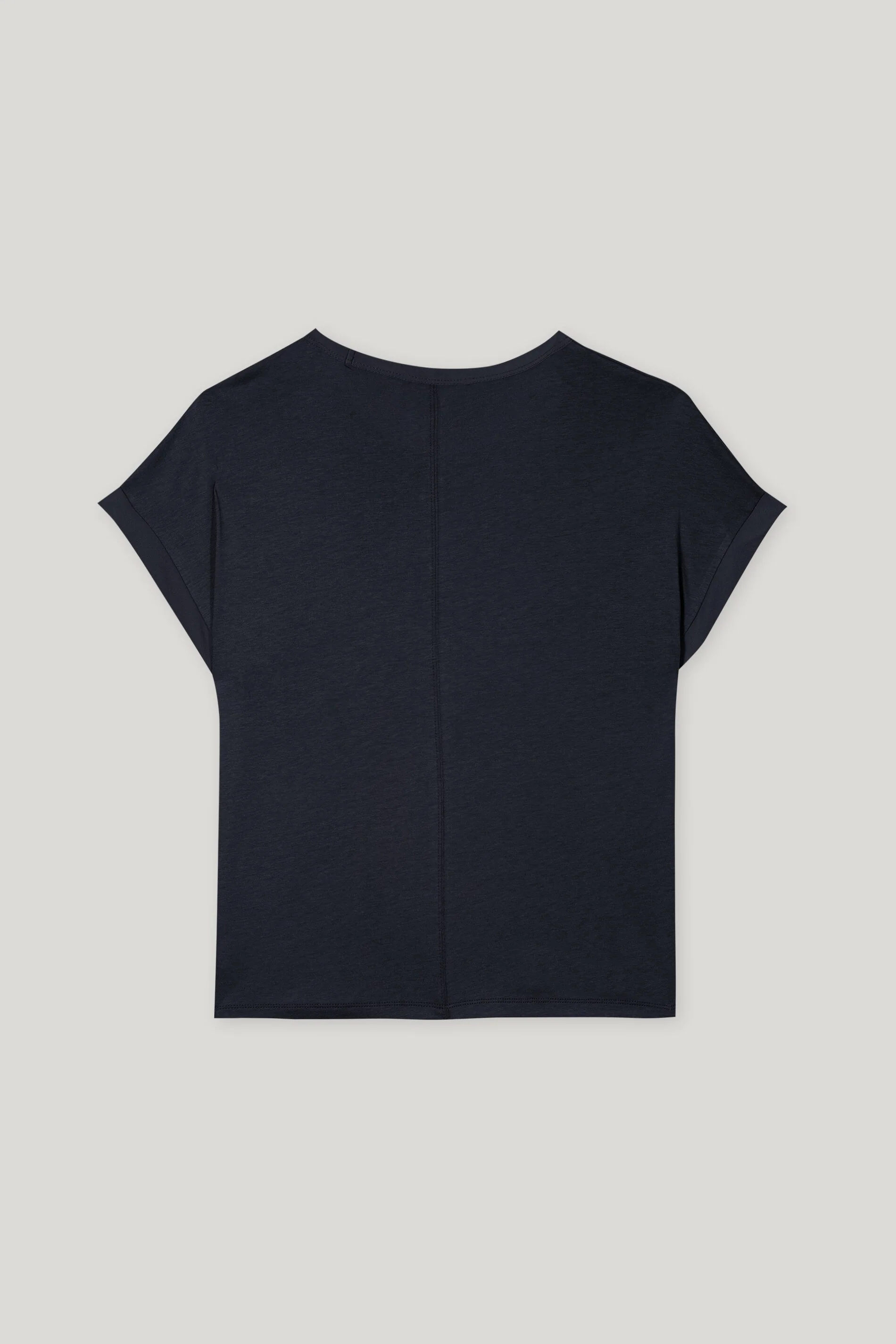 Shirt aus Seiden-Mix - dark blue - Standard - Image 6