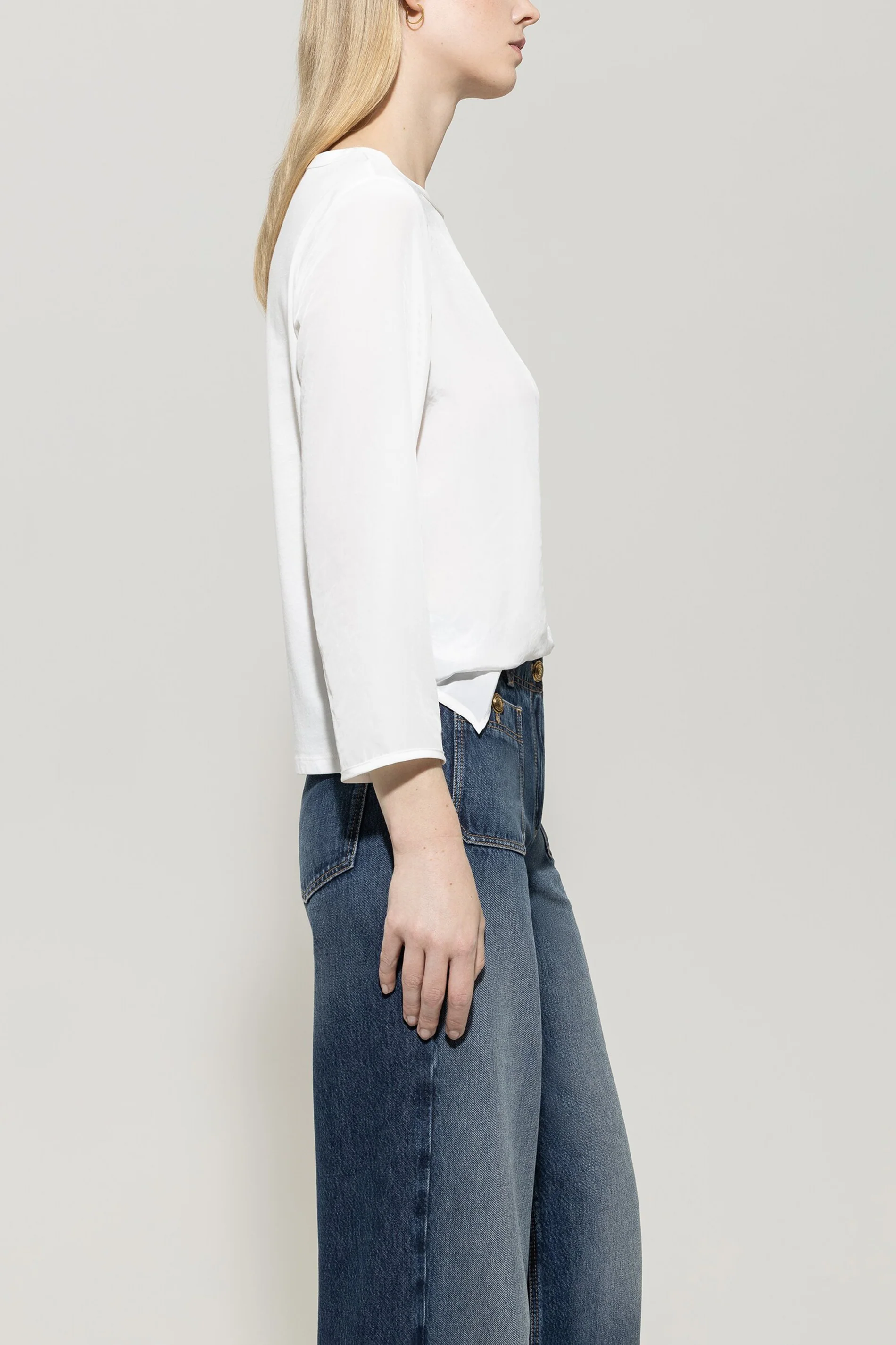 Shirt mit Rücken-Patch - off white - Standard - Image 2