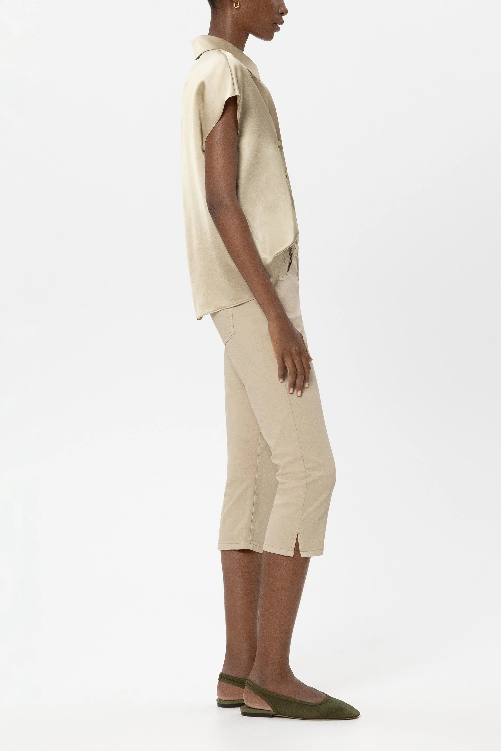 Skinny-Capri-Denim - sand - Standard - Image 2