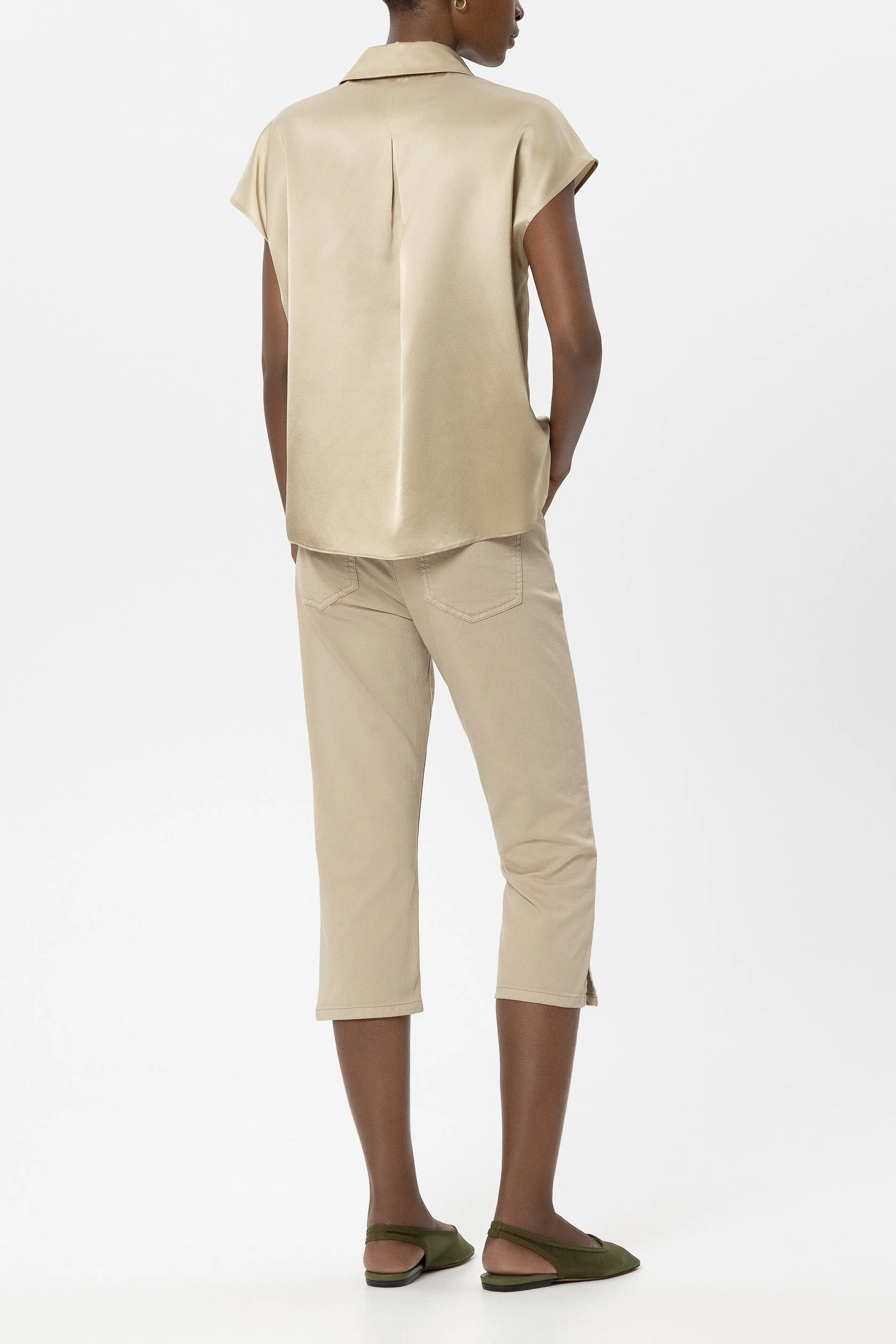 Skinny-Capri-Denim - sand - Standard - Image 3