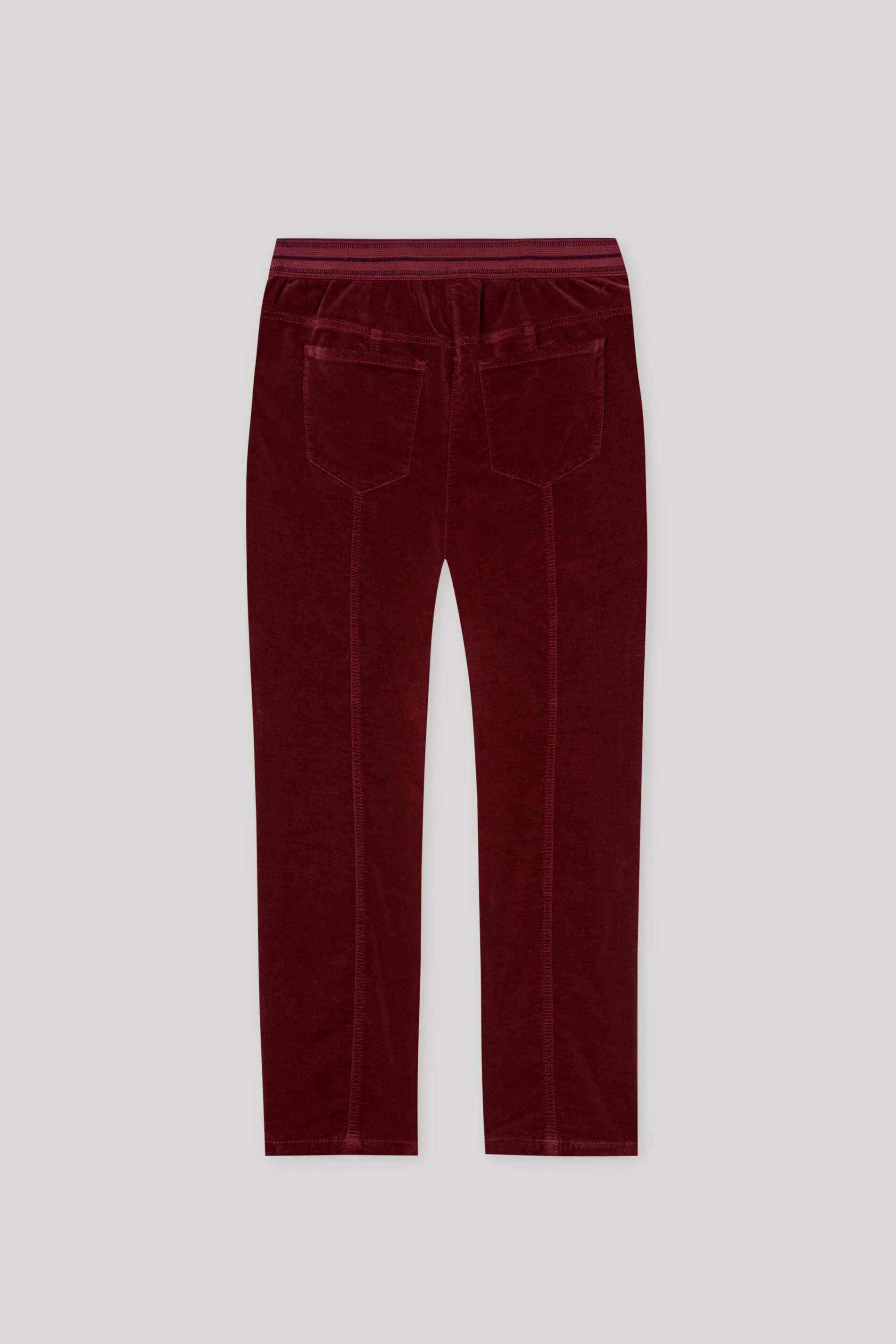 Skinny-Velvet-Pants - berry red - Standard - Image 6