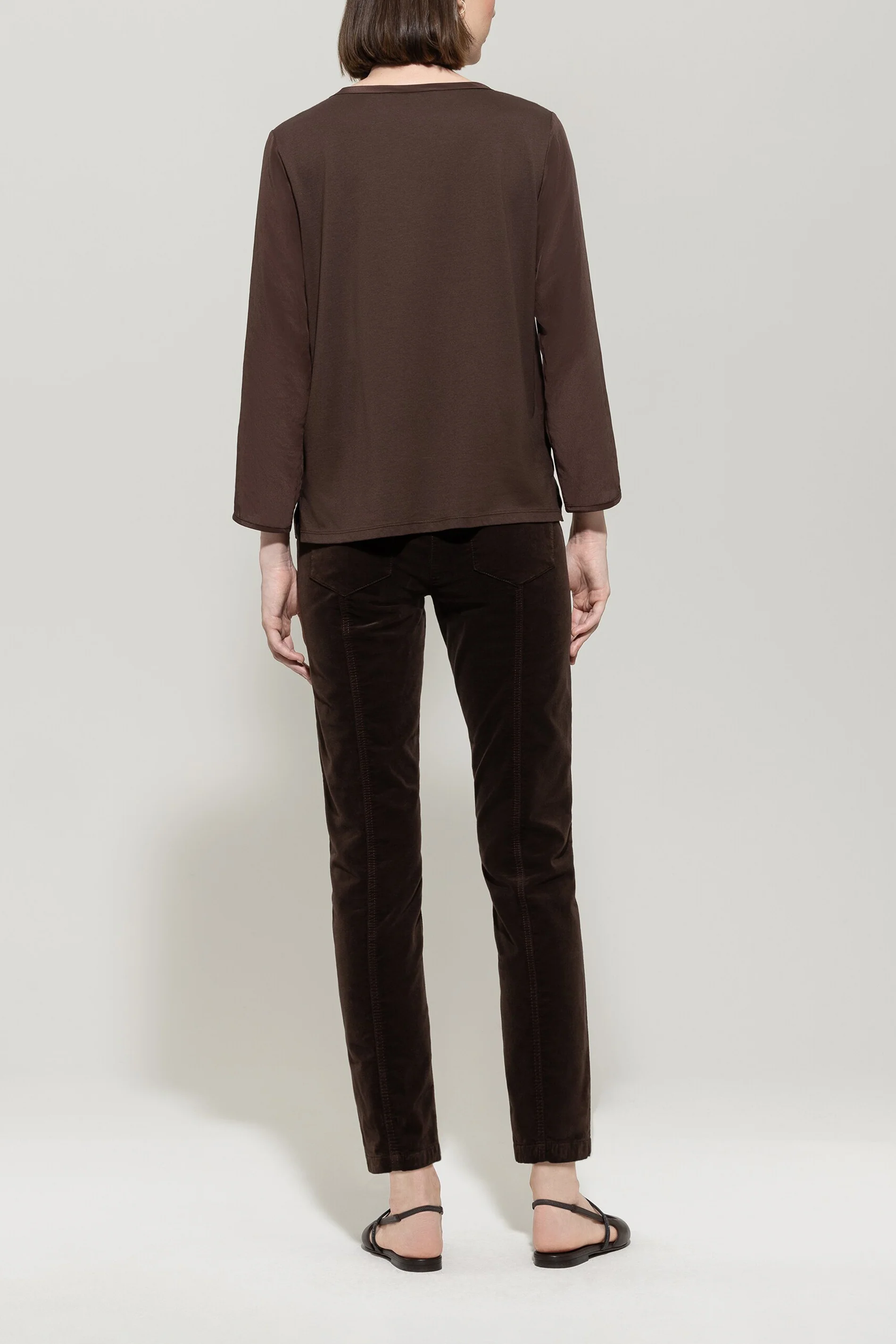 Skinny-Velvet-Pants - espresso - Standard - Image 3