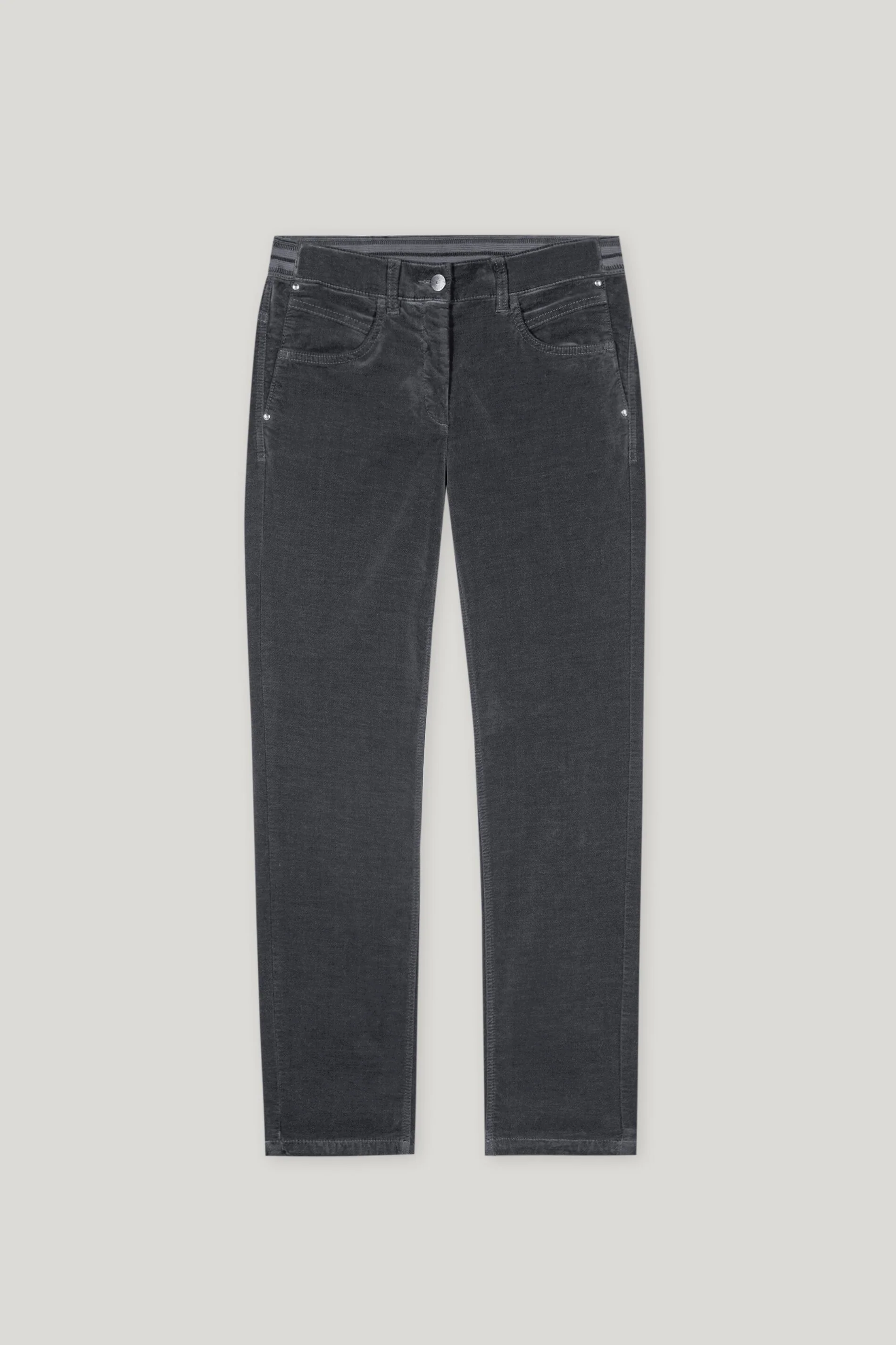 Skinny-Velvet-Pants - urban grey - Standard - Image 5