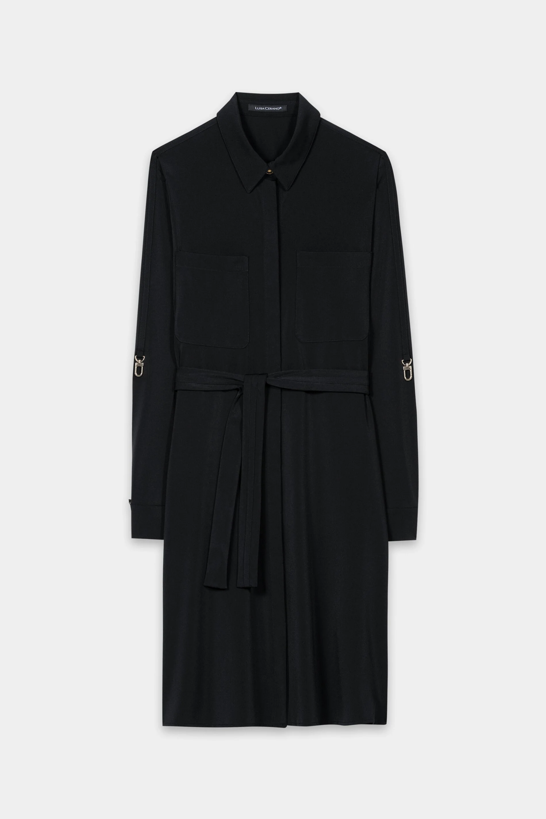 Softshell- Hemdblusenkleid - pure black - Standard - Image 5