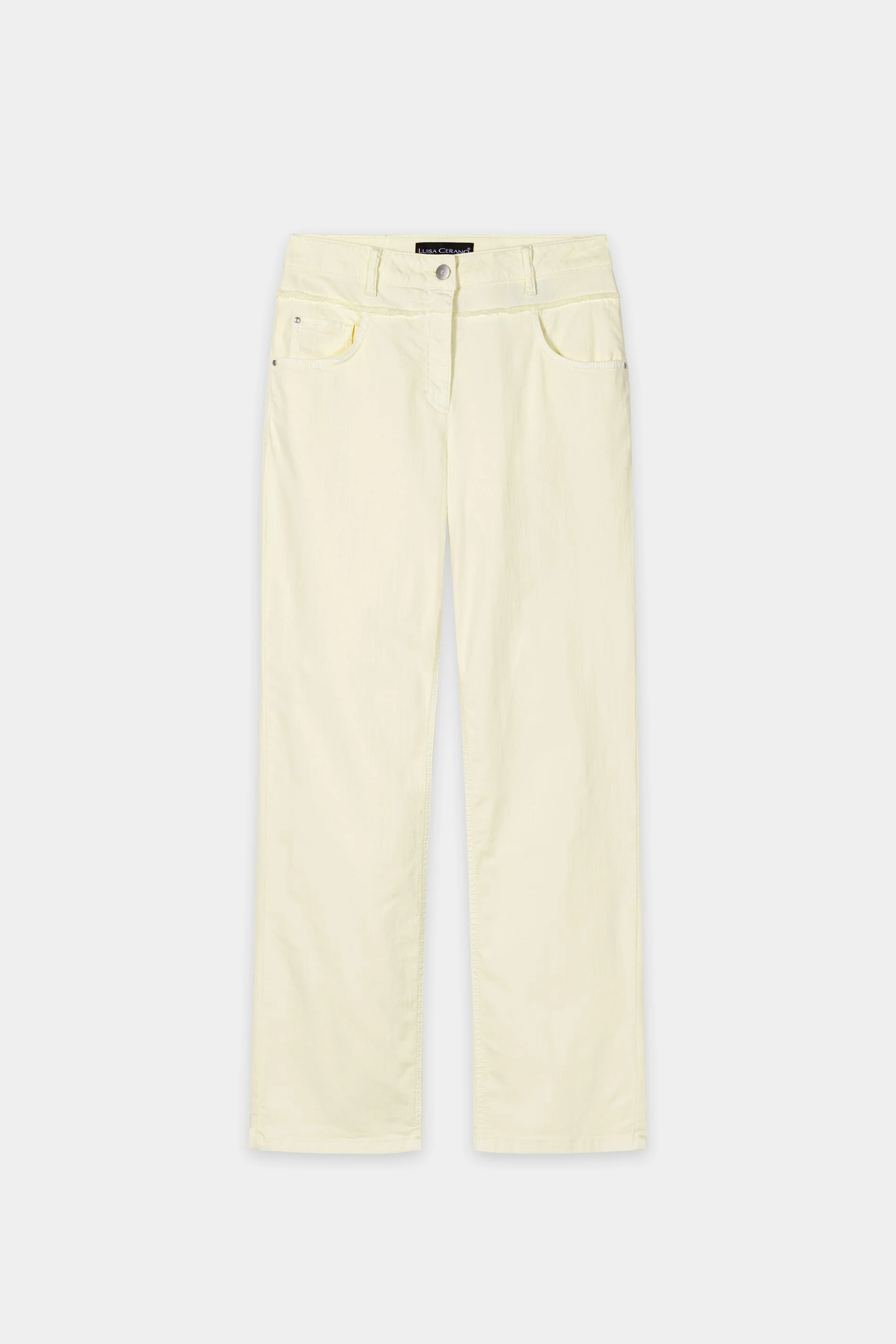 Straight-Denim mit Doppelbund - citron - Standard - Image 5