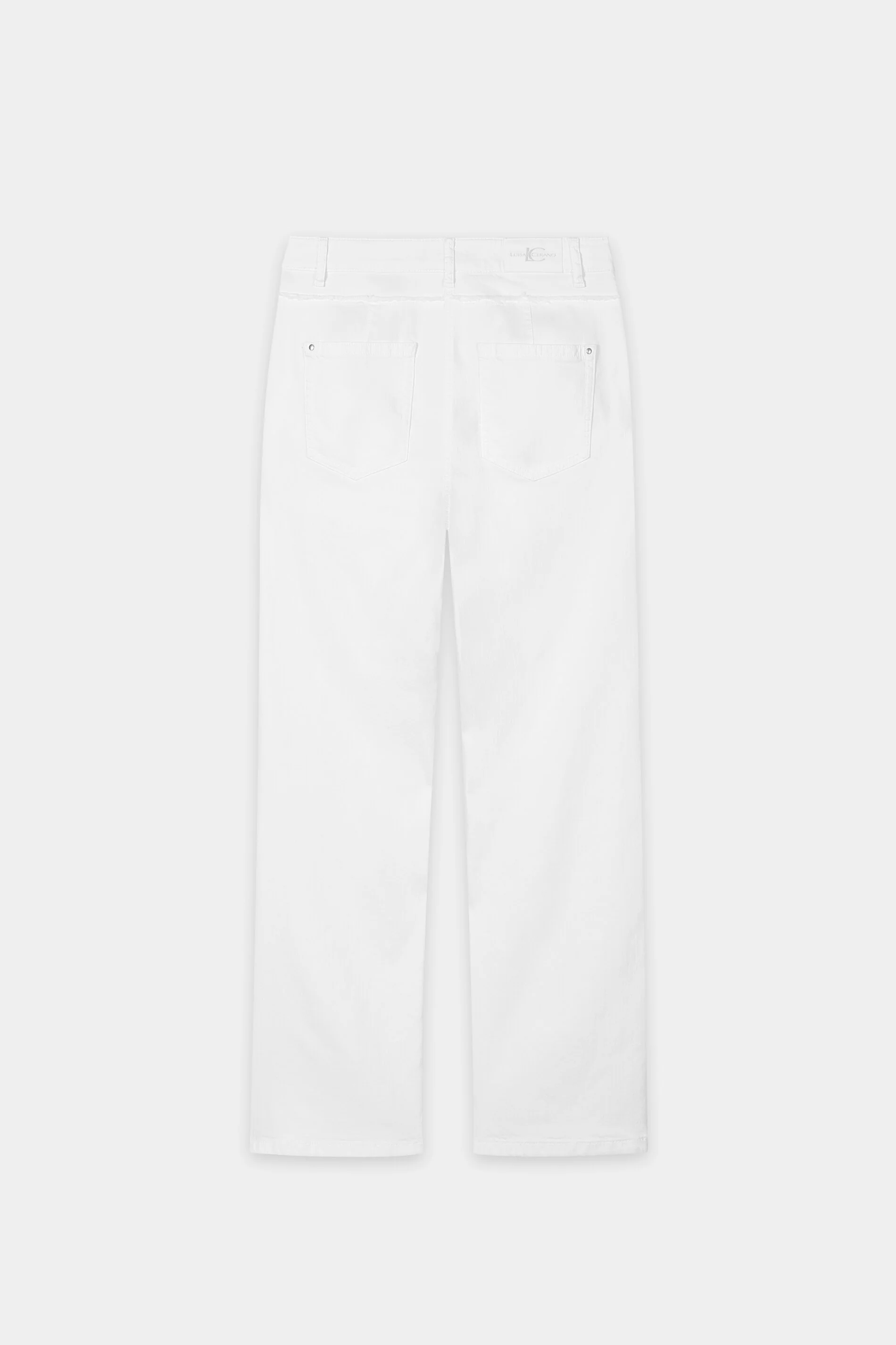 Straight-Denim mit Doppelbund - white - Standard - Image 6