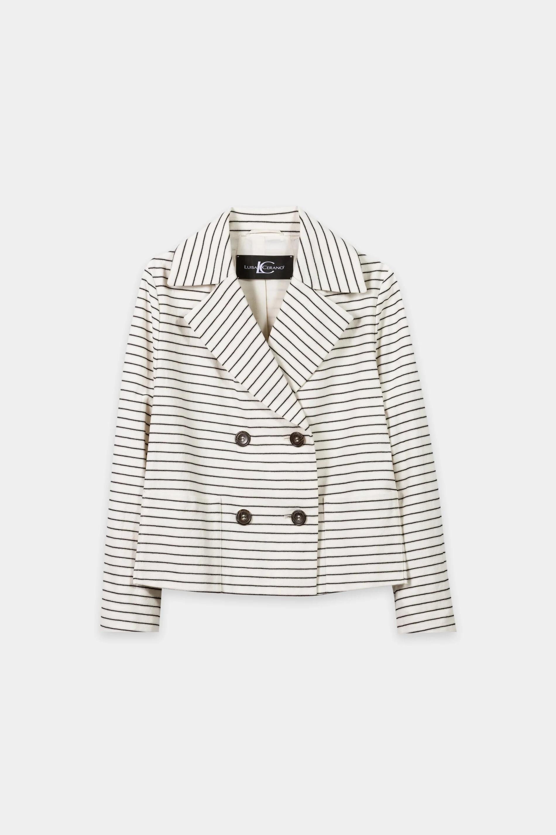 Streifen-Cabanjacke - cream / navy blue - Standard - Image 5