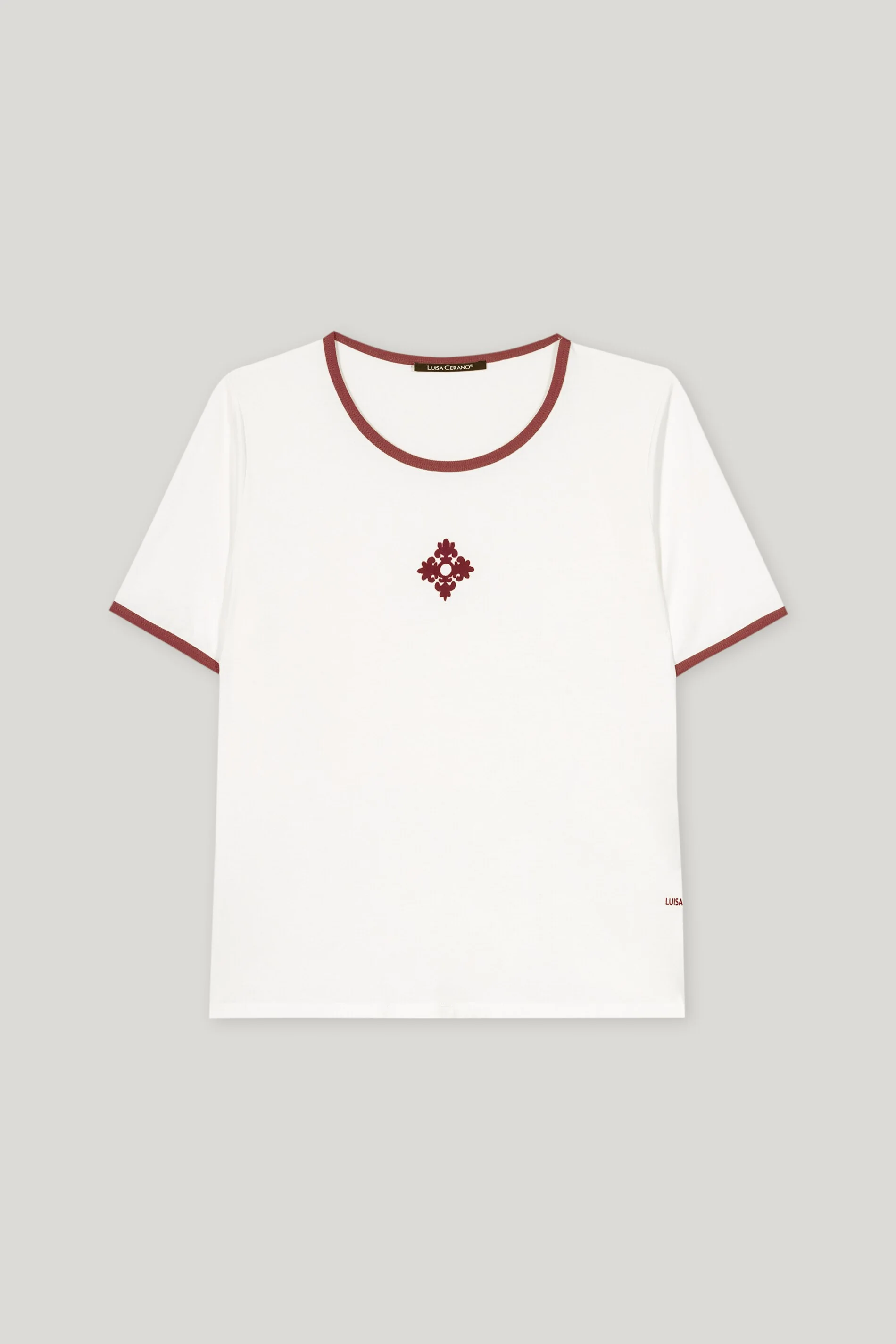 T-Shirt mit Motiv-Print - off-white - Standard - Image 5