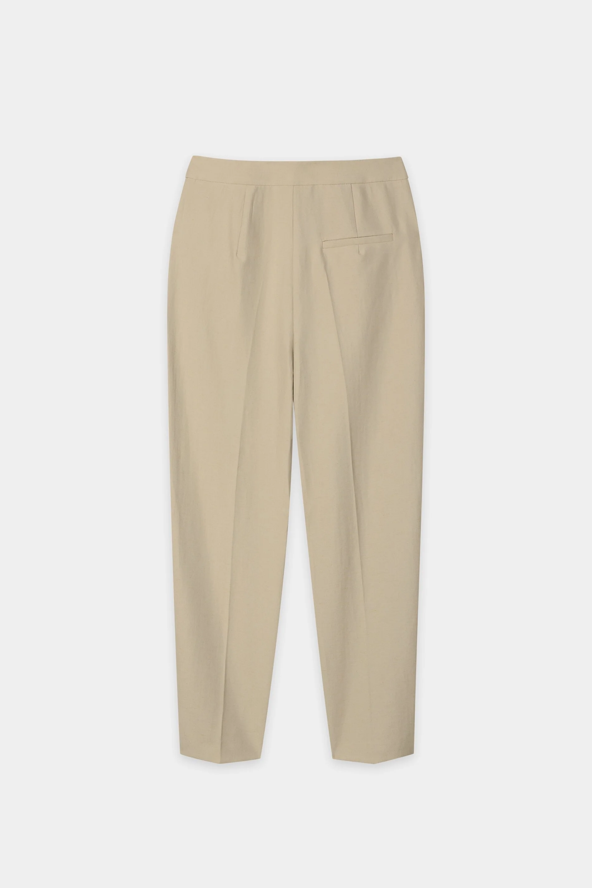 Tapered-Pants aus Leinen-Mix - sand - Standard - Image 6