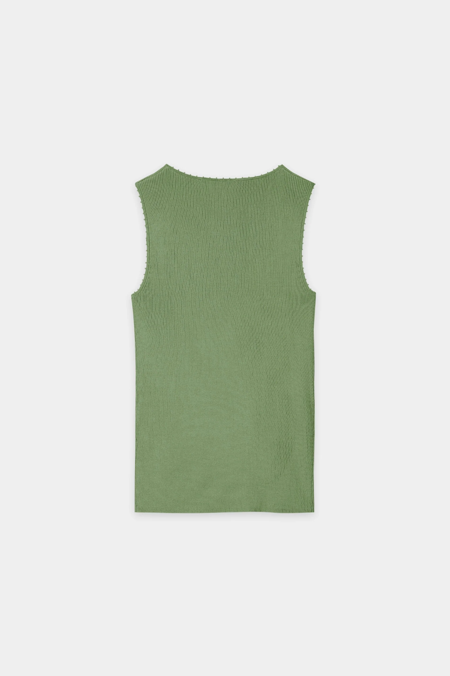 TrÀgertop mit Picot-Kante - moss green - Standard - Image 6