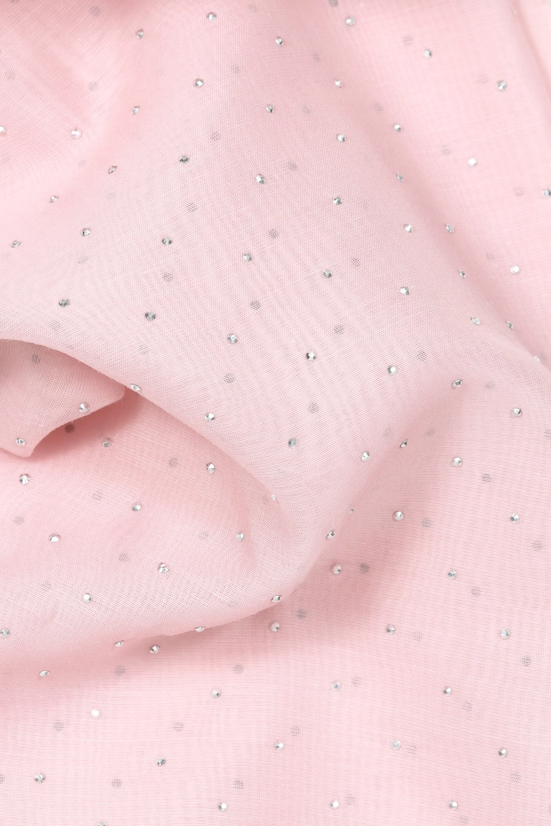 Tuch mit Glitzersteinen - creamy blush - Standard - Image 3