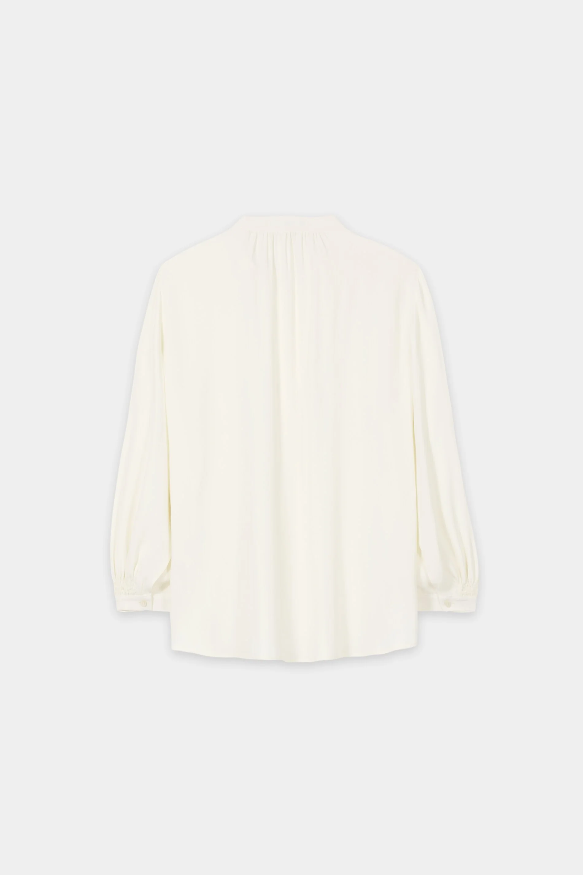 Tunika aus Seiden-Mix - off white - Standard - Image 6