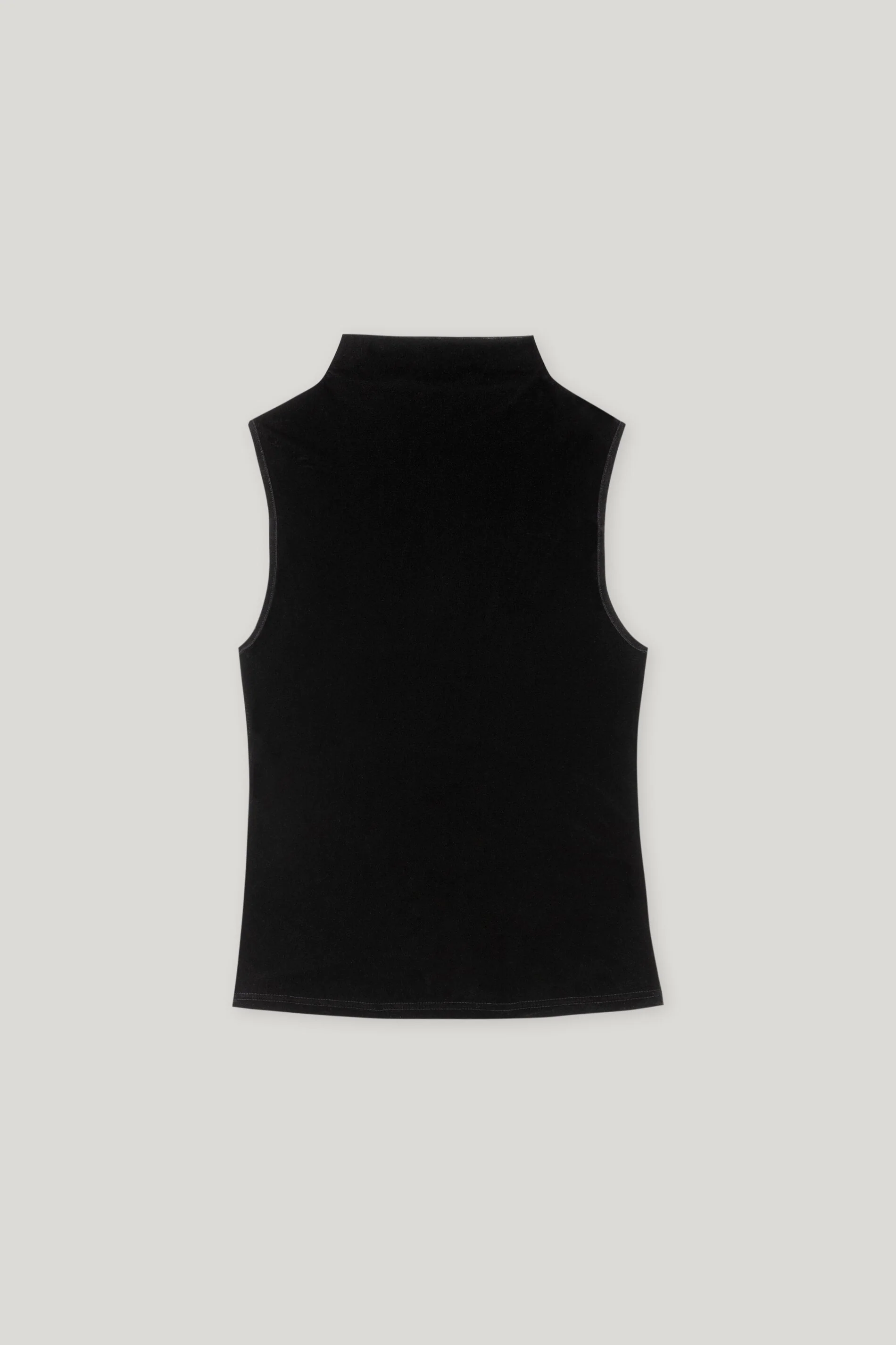 Turtleneck-Samt-Top - deep black - Standard - Image 6