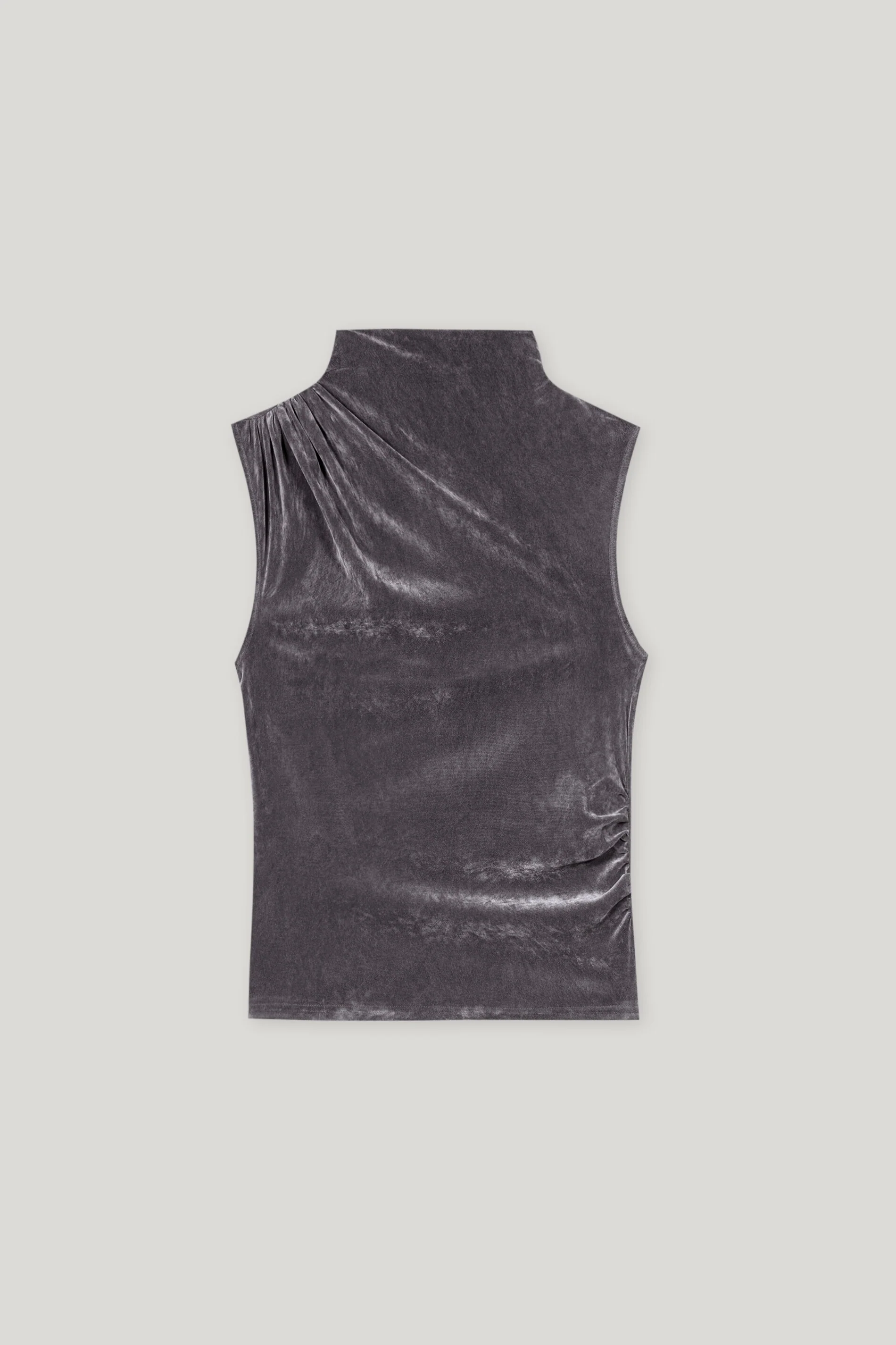 Turtleneck-Samt-Top - urban grey - Standard - Image 5