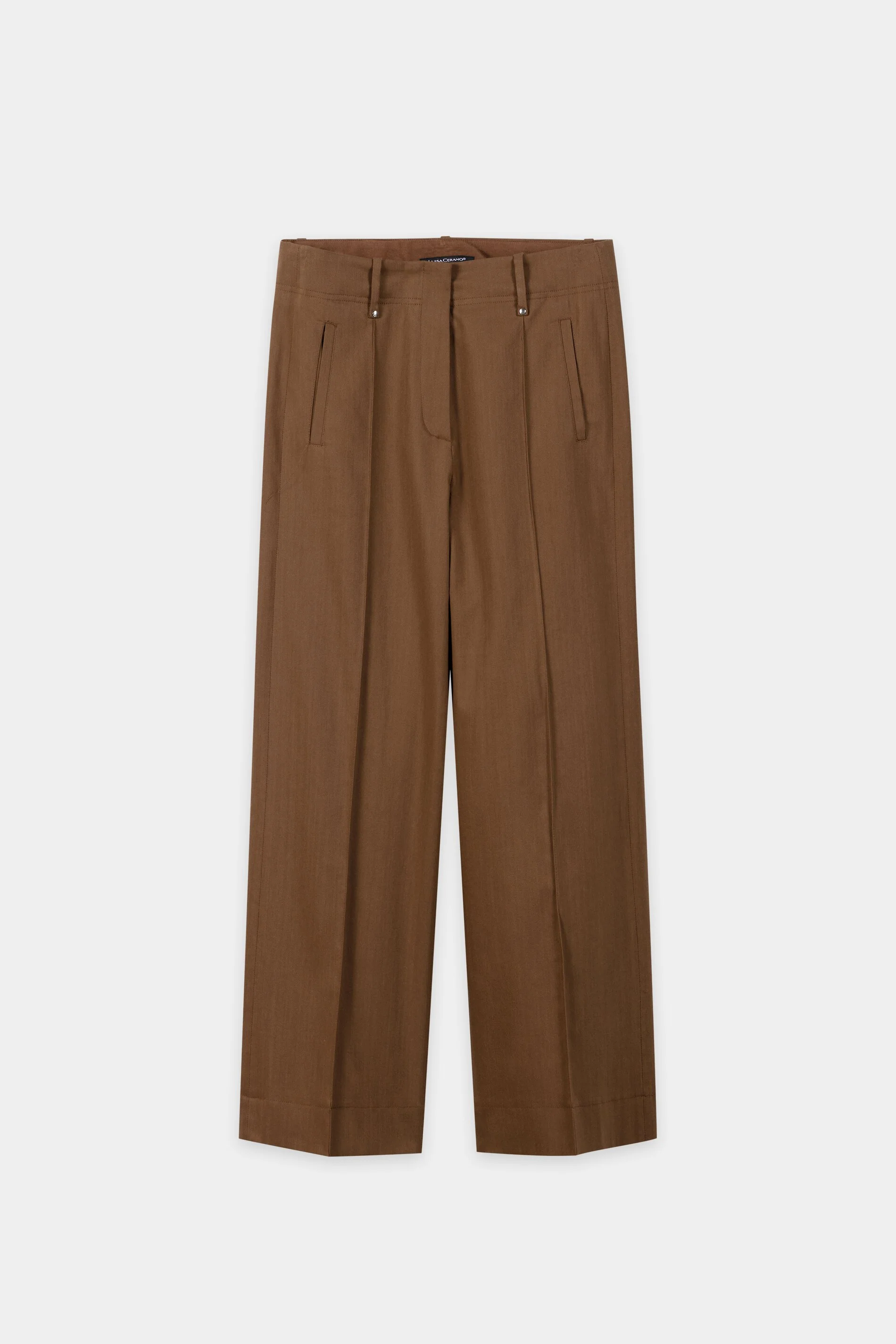 Twill-Wideleg-Pants - dark terracotta - Standard - Image 5